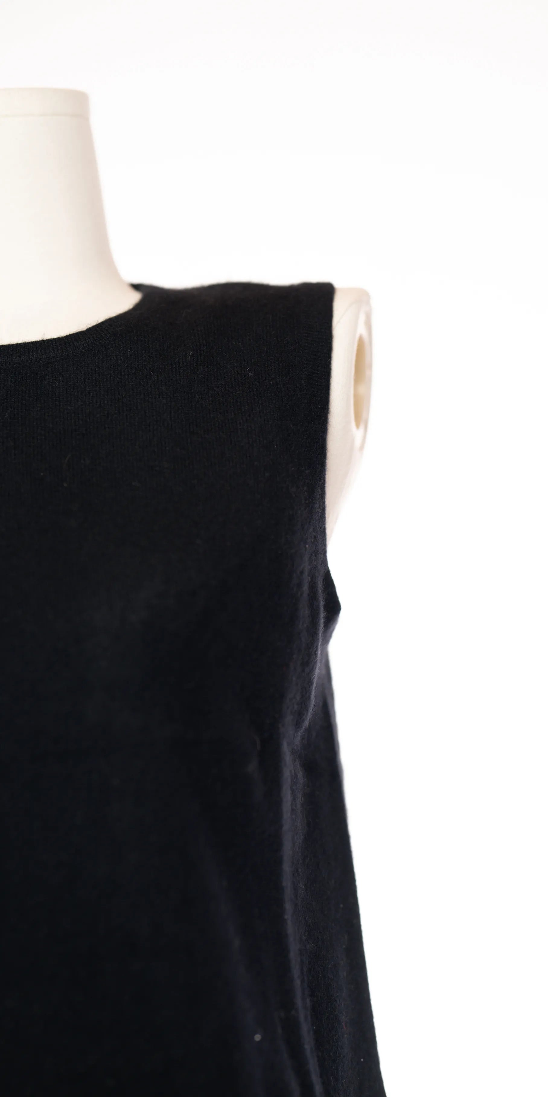 Bluza fara maneci din casmir - Charter Club