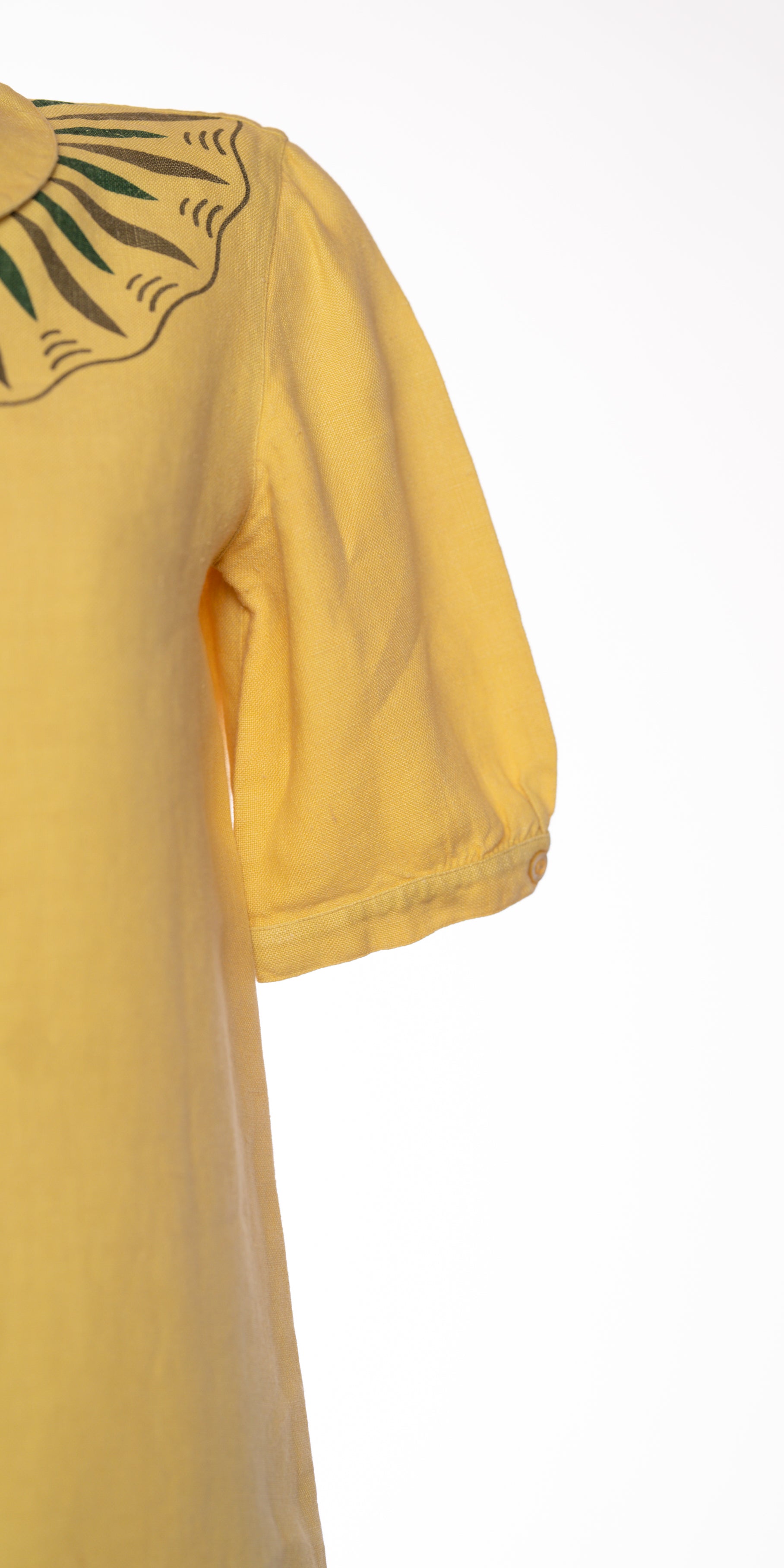 Rochie dreapta din in - Made in Italy