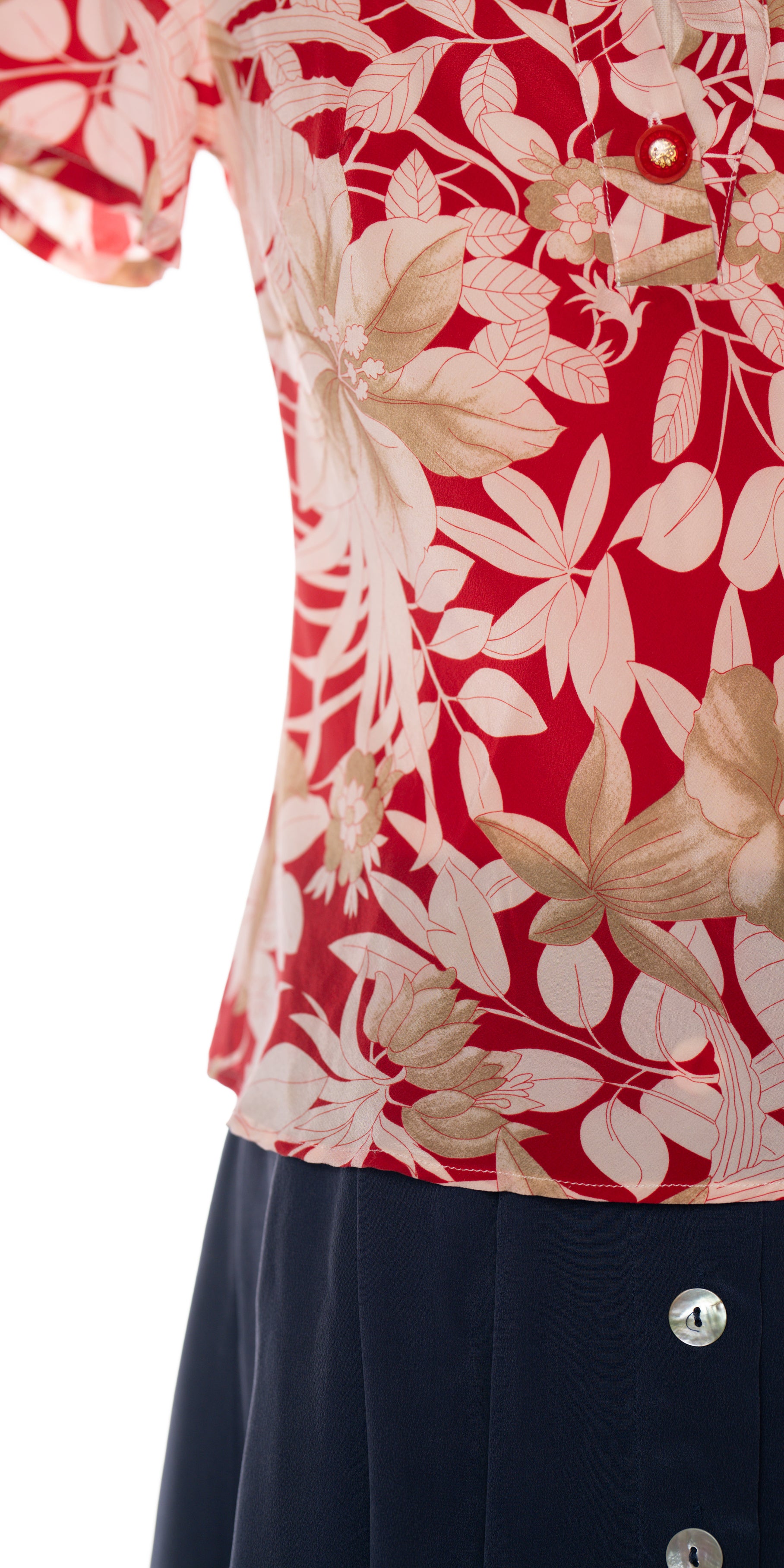 Tricou polo din matase naturala - Vertice