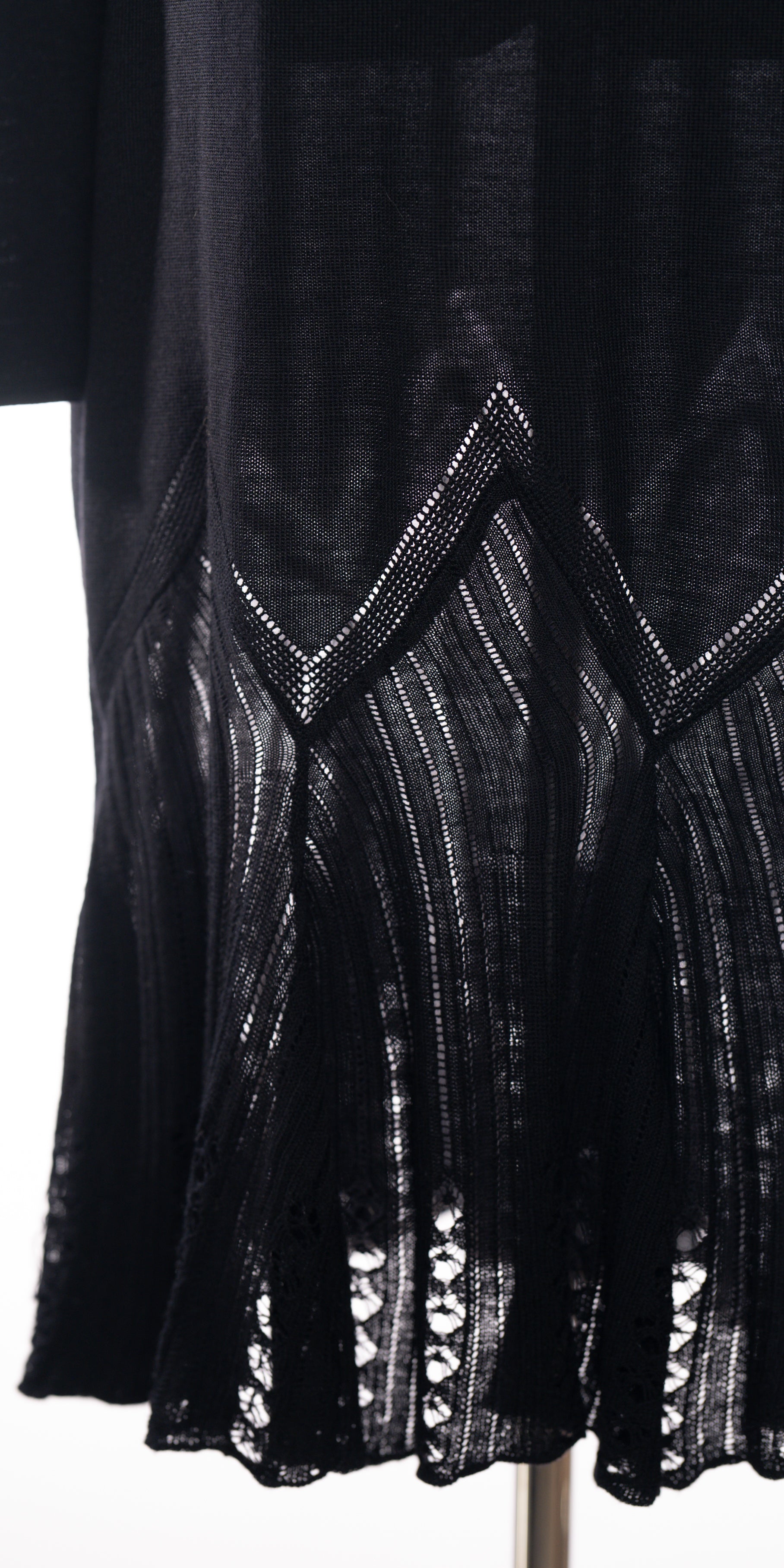 Rochie din tricot fin si aerat - Roberto Cavalli
