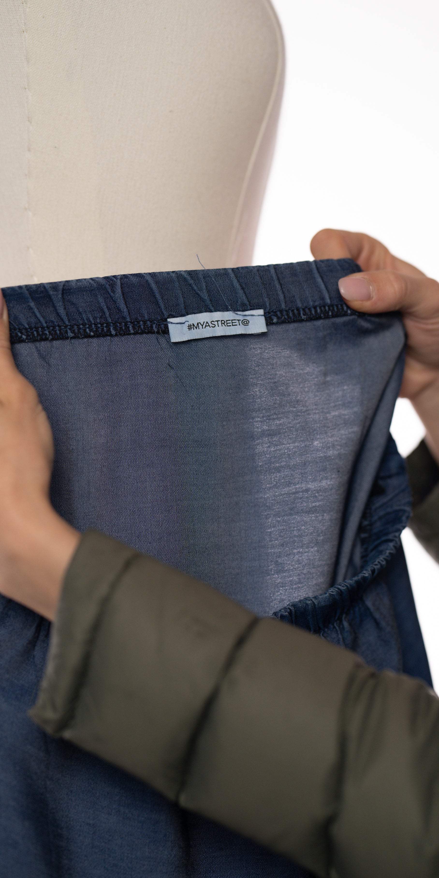 Fusta maxi din tencel