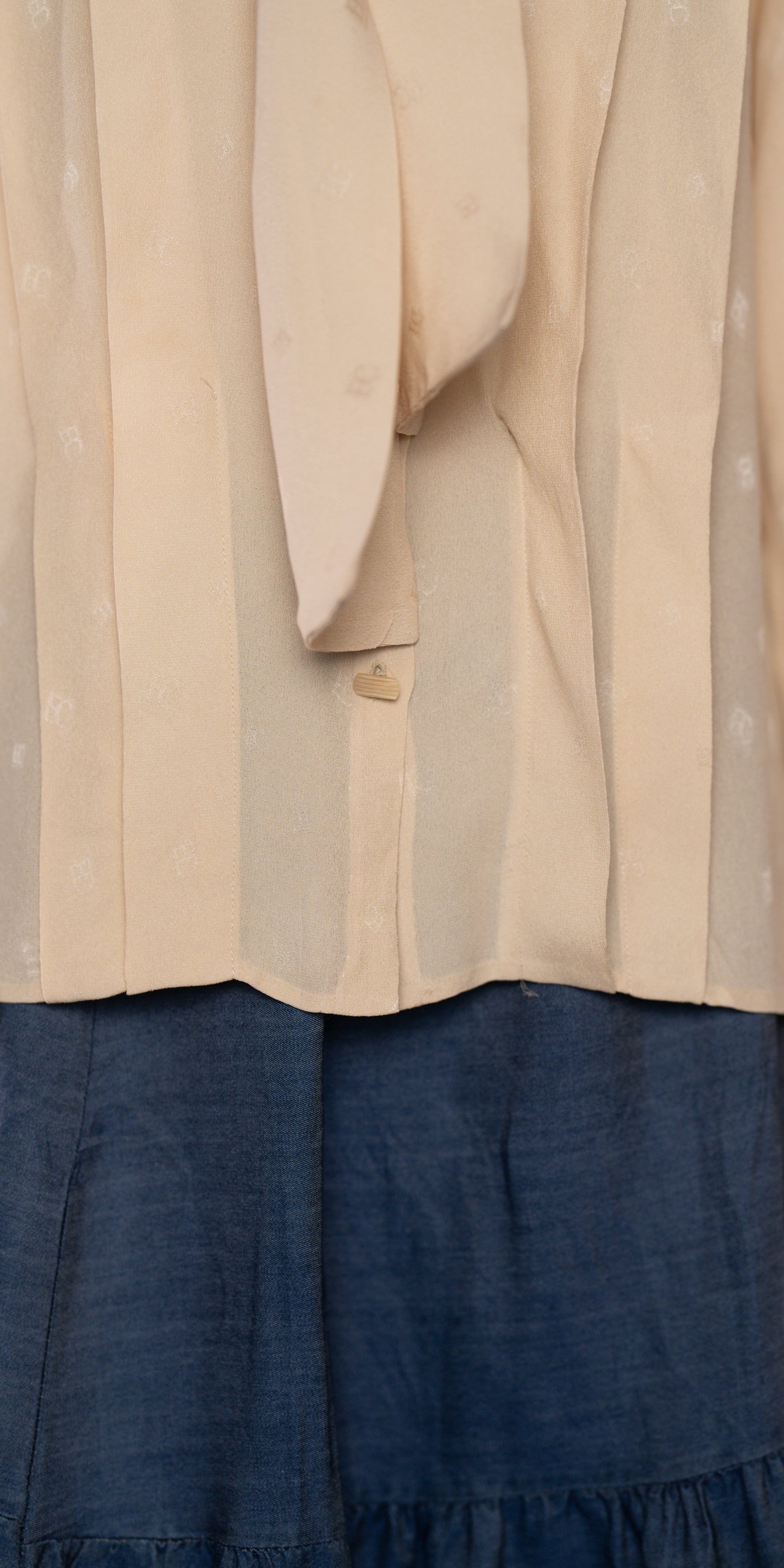 Camasa handmade fluida din matase naturala