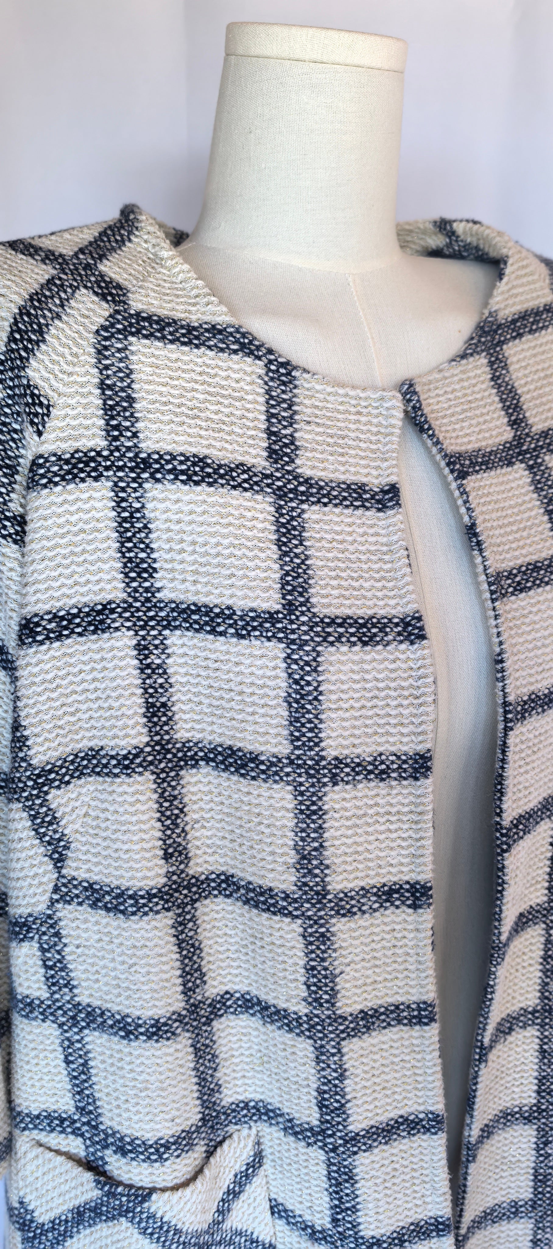 Blazer in carouri Miss Miss