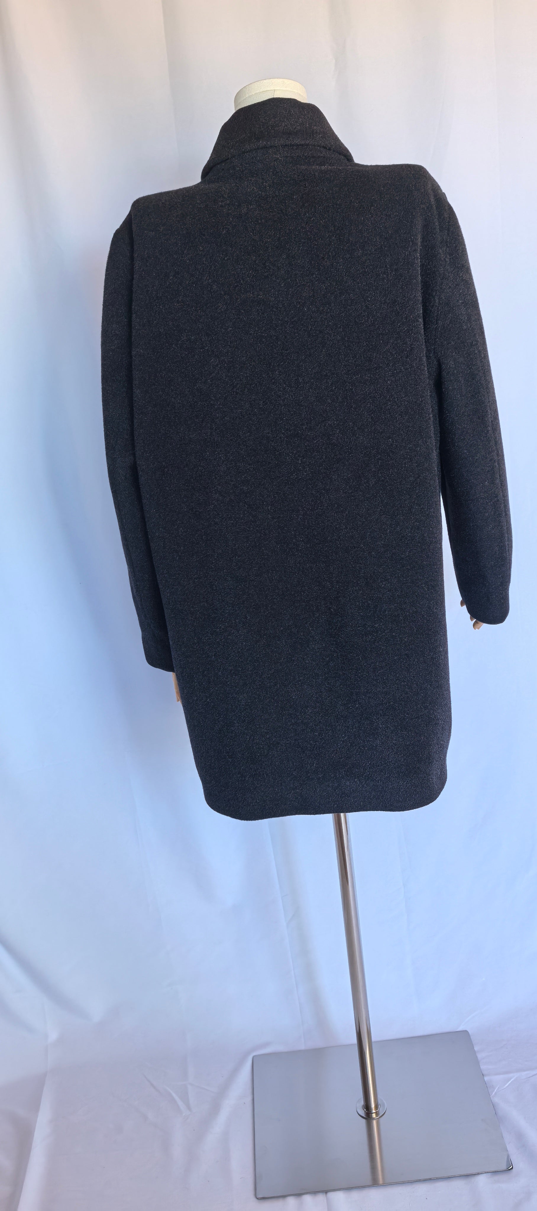 Palton din lana cu fir lung