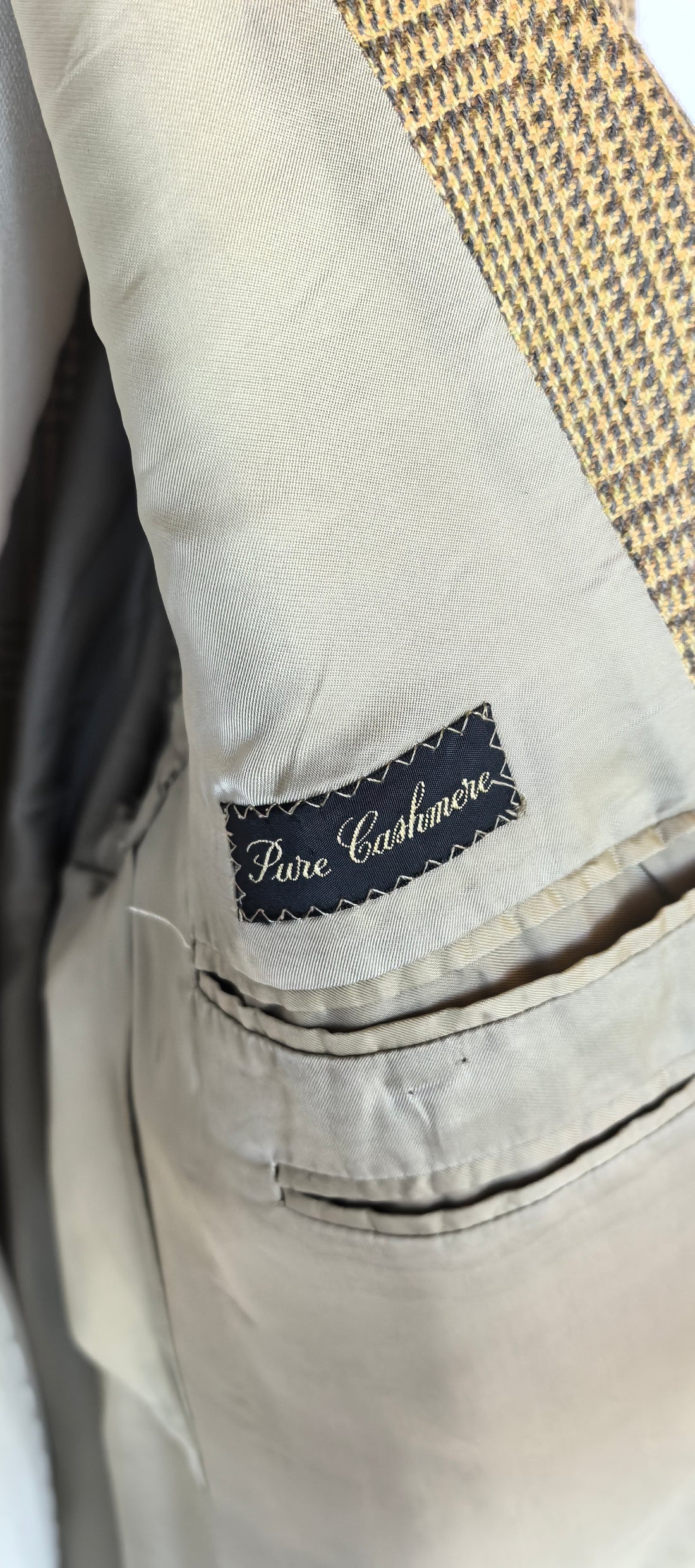 Sacou din casmir pur