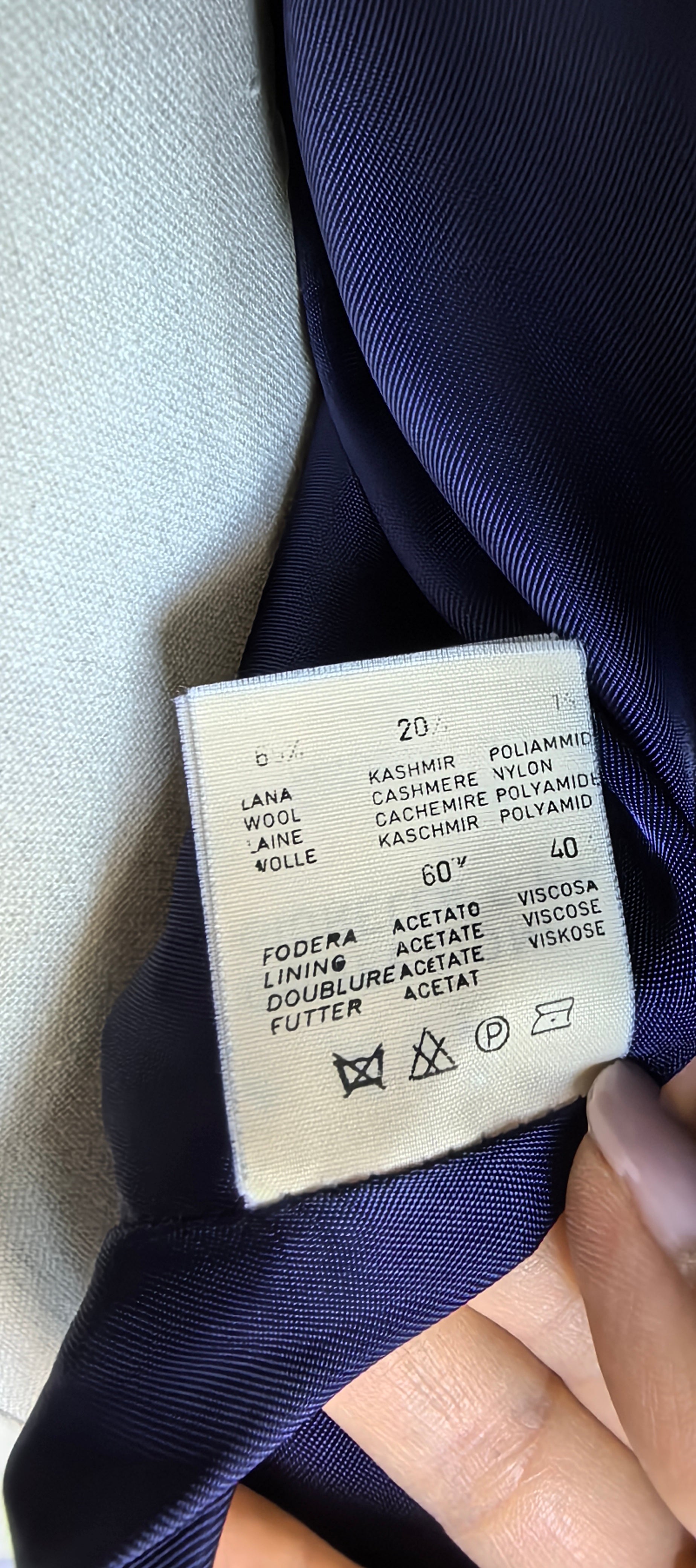 Palton din lana si casmir Giorella