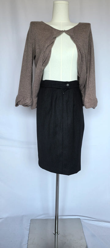 Fusta din lana virgina MaxMara