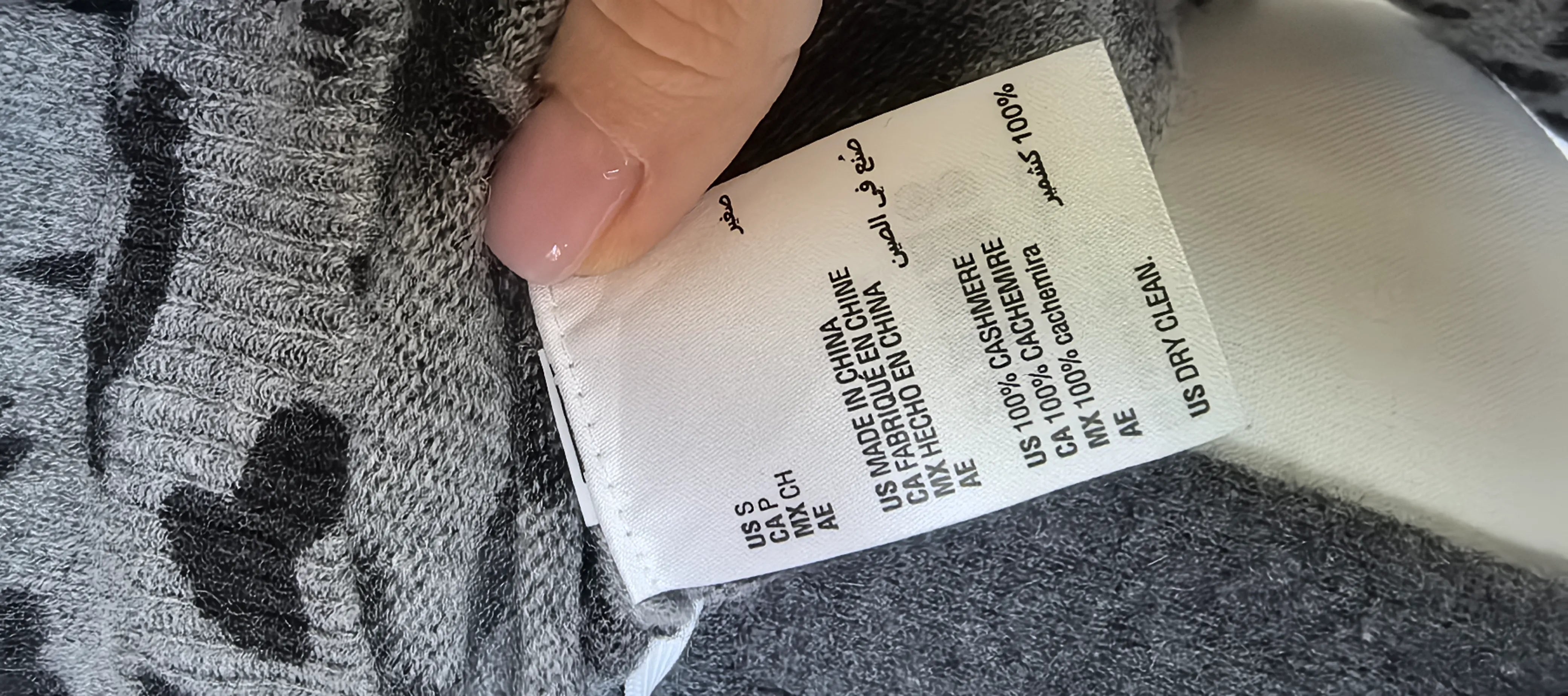 Pulover animal print din casmir - Morgan Taylor