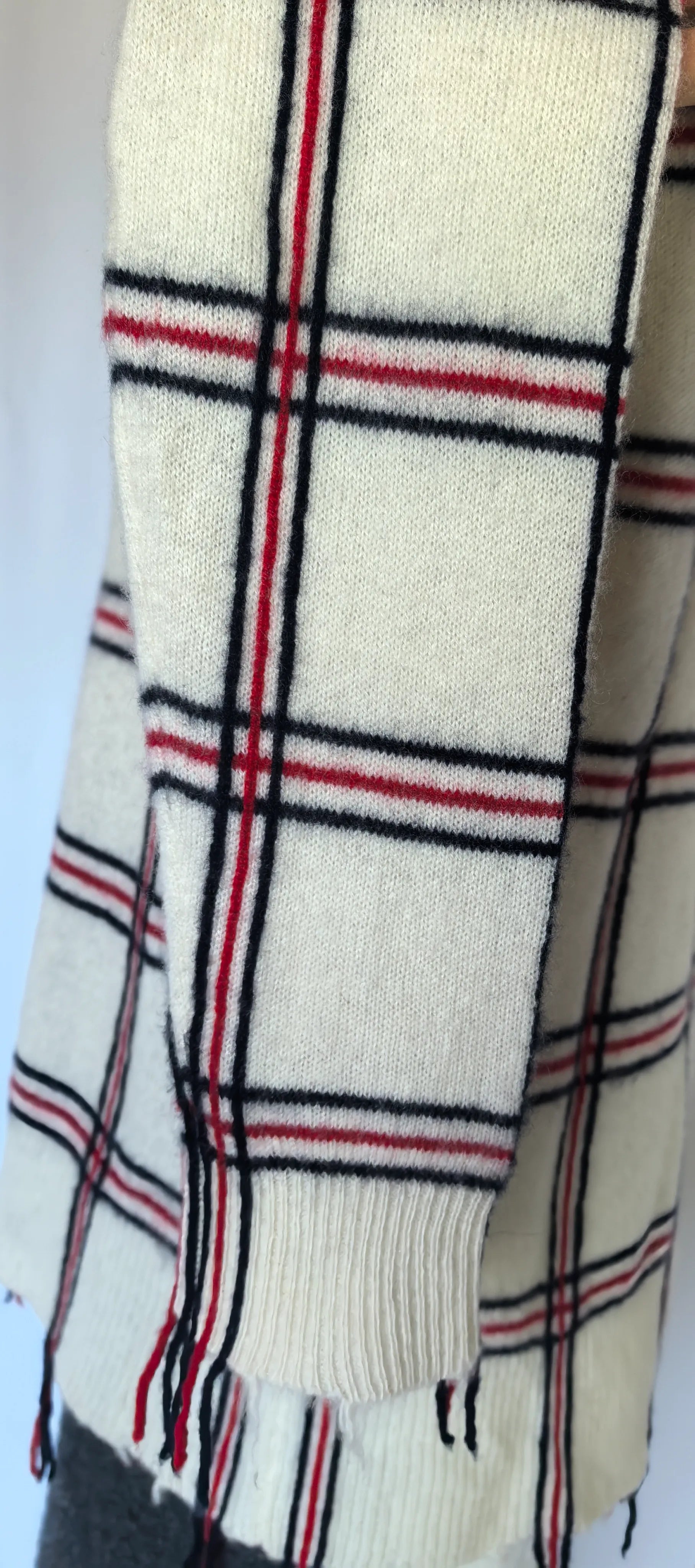 Pulover oversized din casmir -Aqua