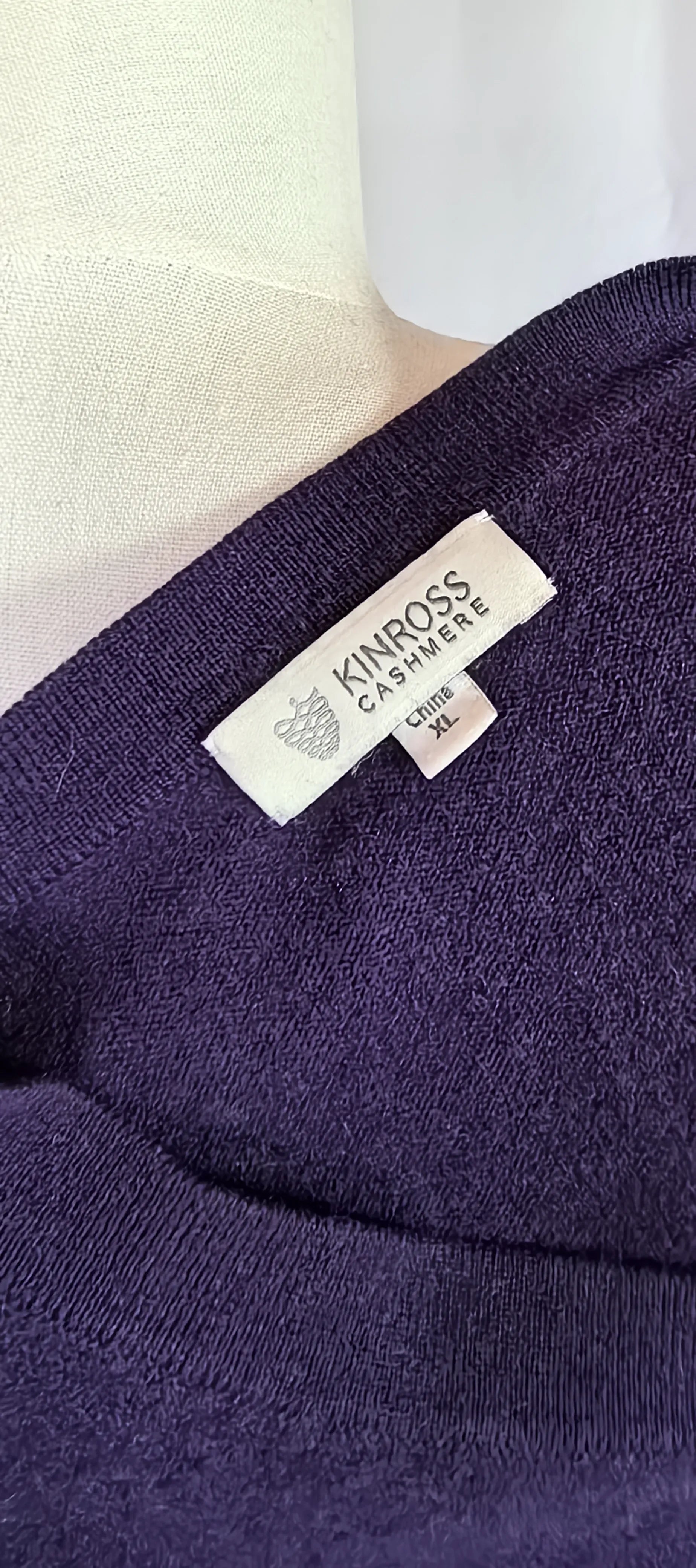 Pulover din casmir -Kinross -XL