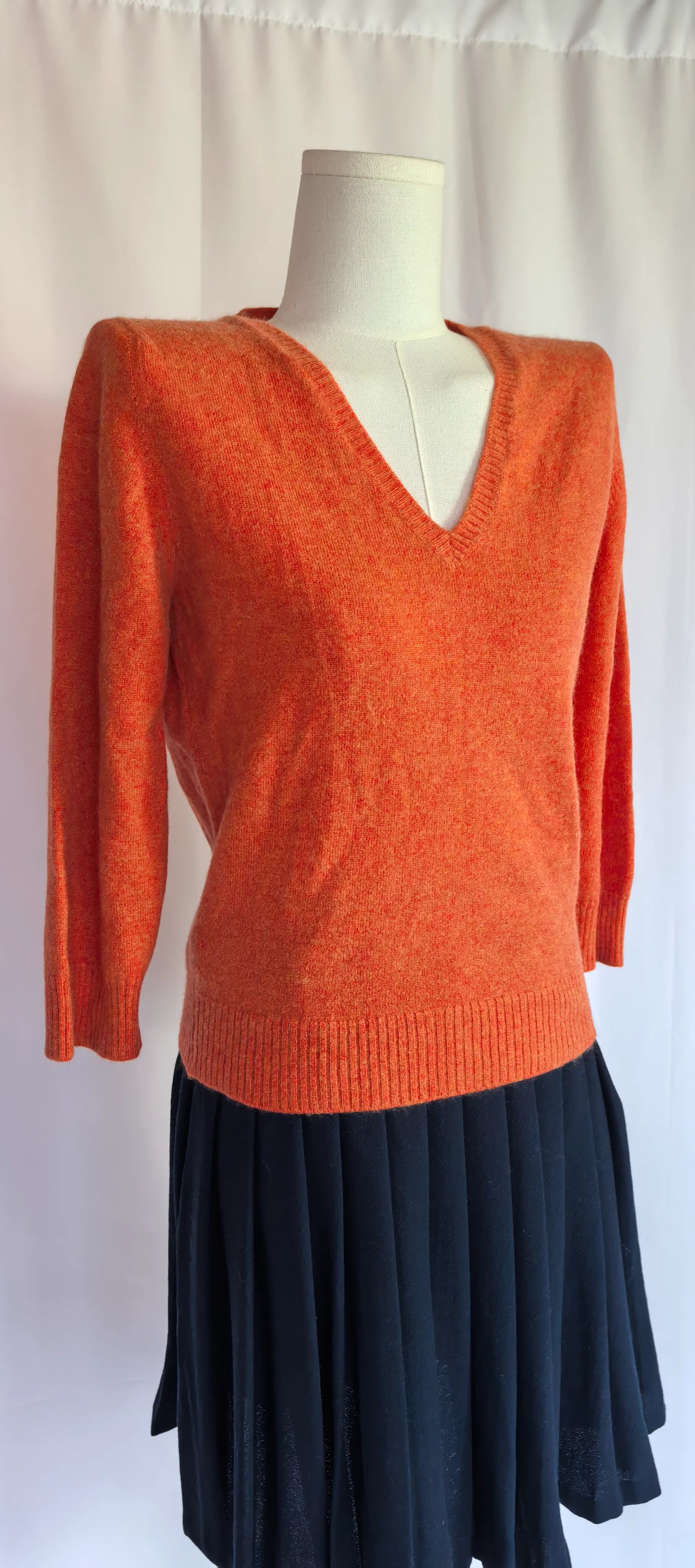 Pulover din casmir Brora - S