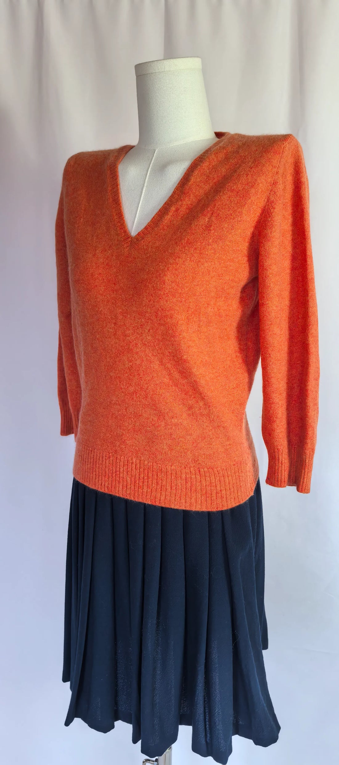 Pulover din casmir Brora - S