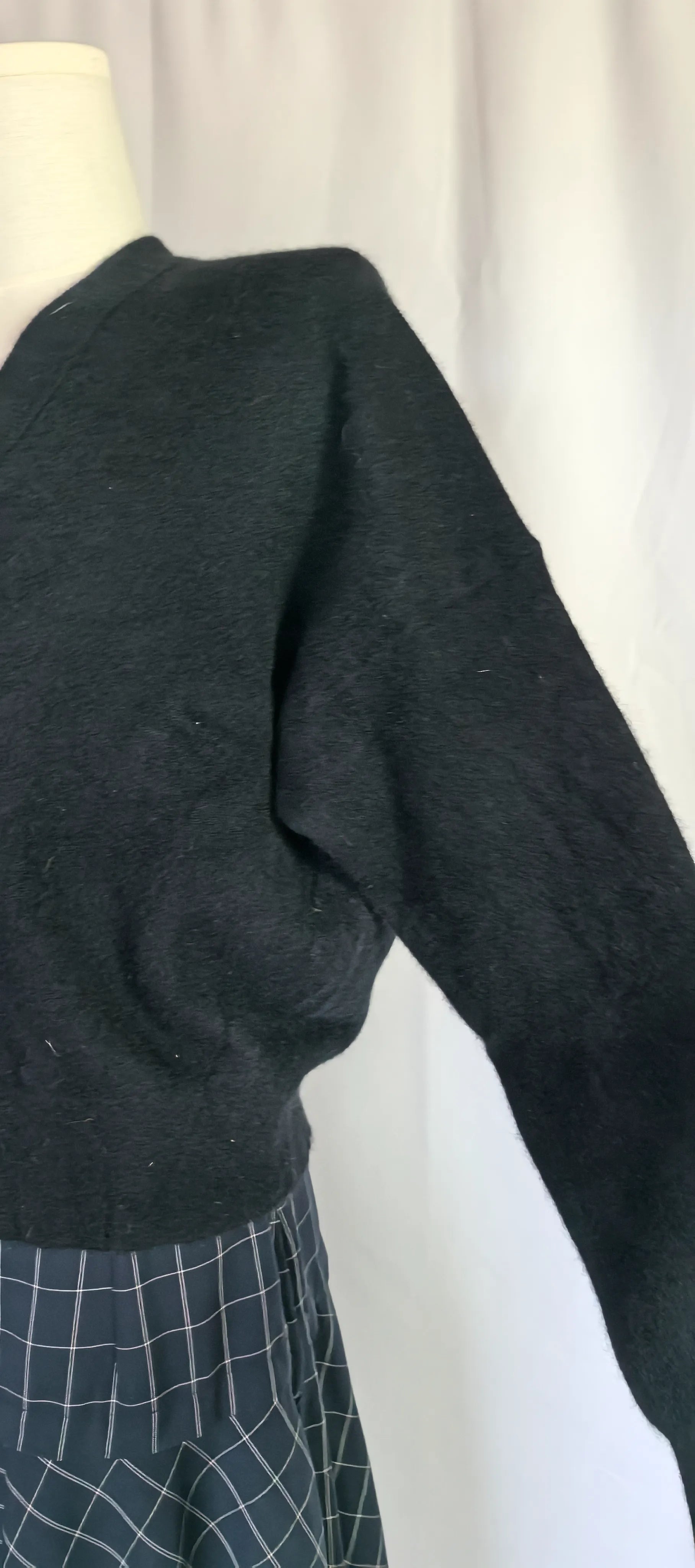 Pulover scurt din casmir -MADEWELL - L