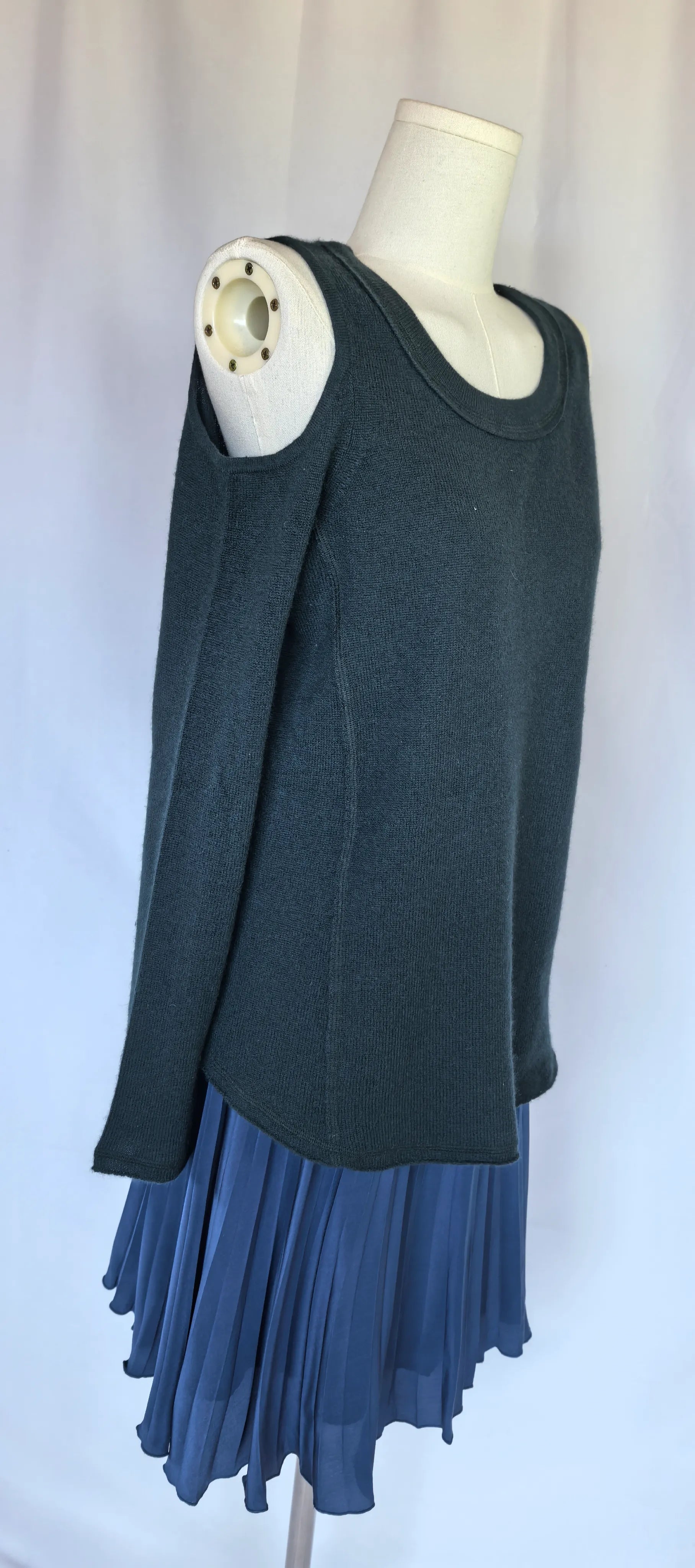 Pulover din casmir - Aqua