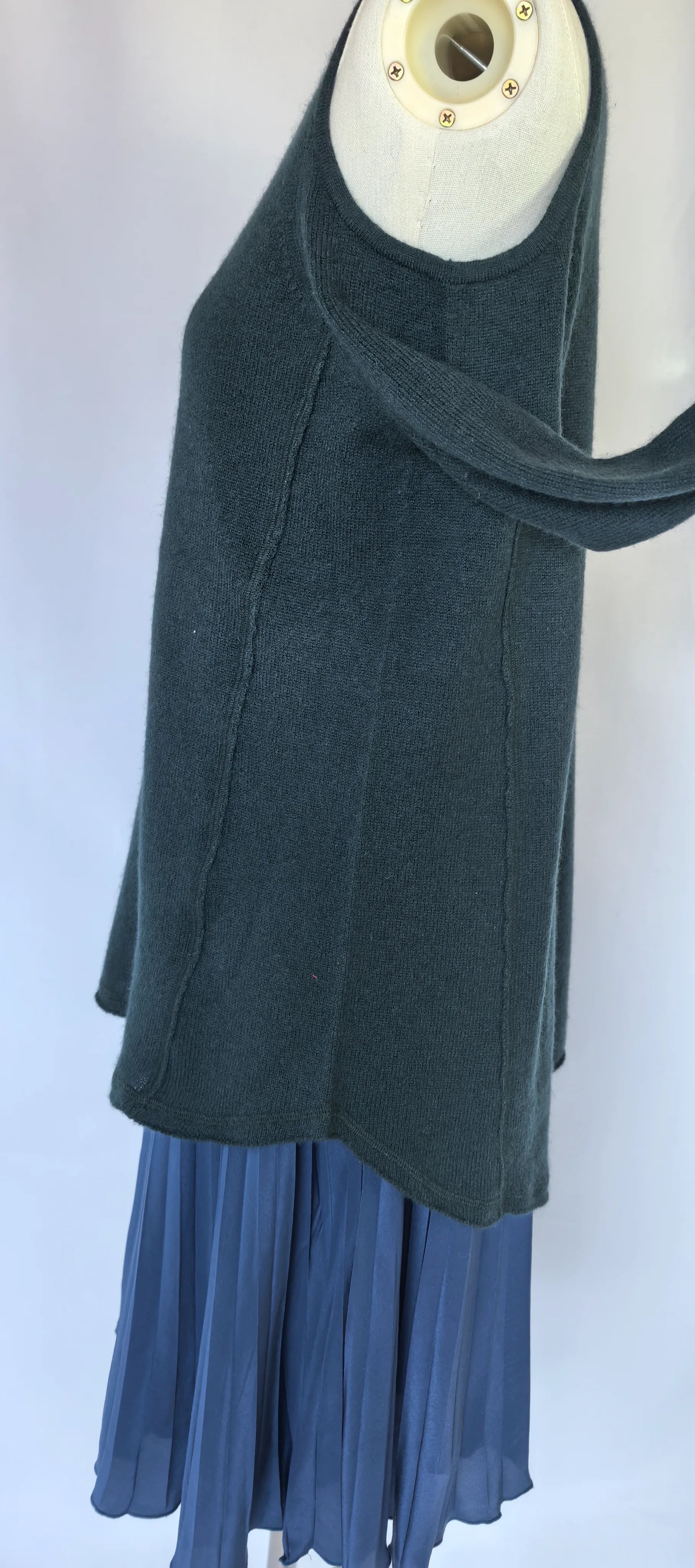 Pulover din casmir - Aqua