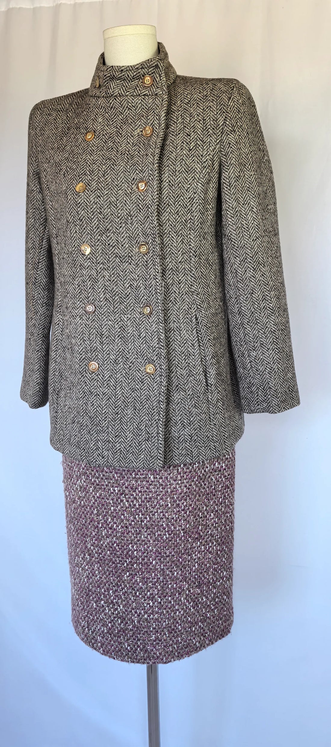 Palton scurt din lana