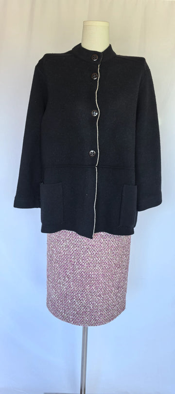 Blazer din casmir si lana