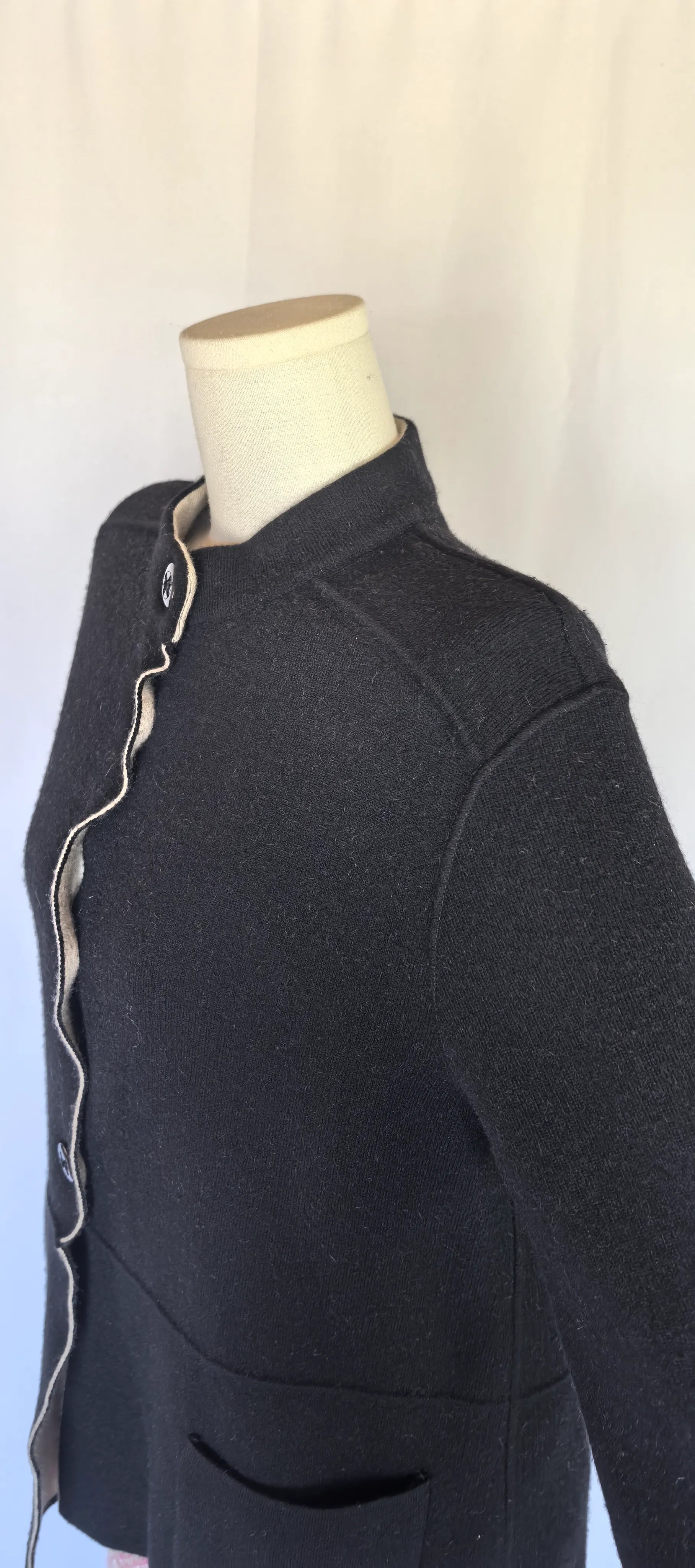 Blazer din casmir si lana