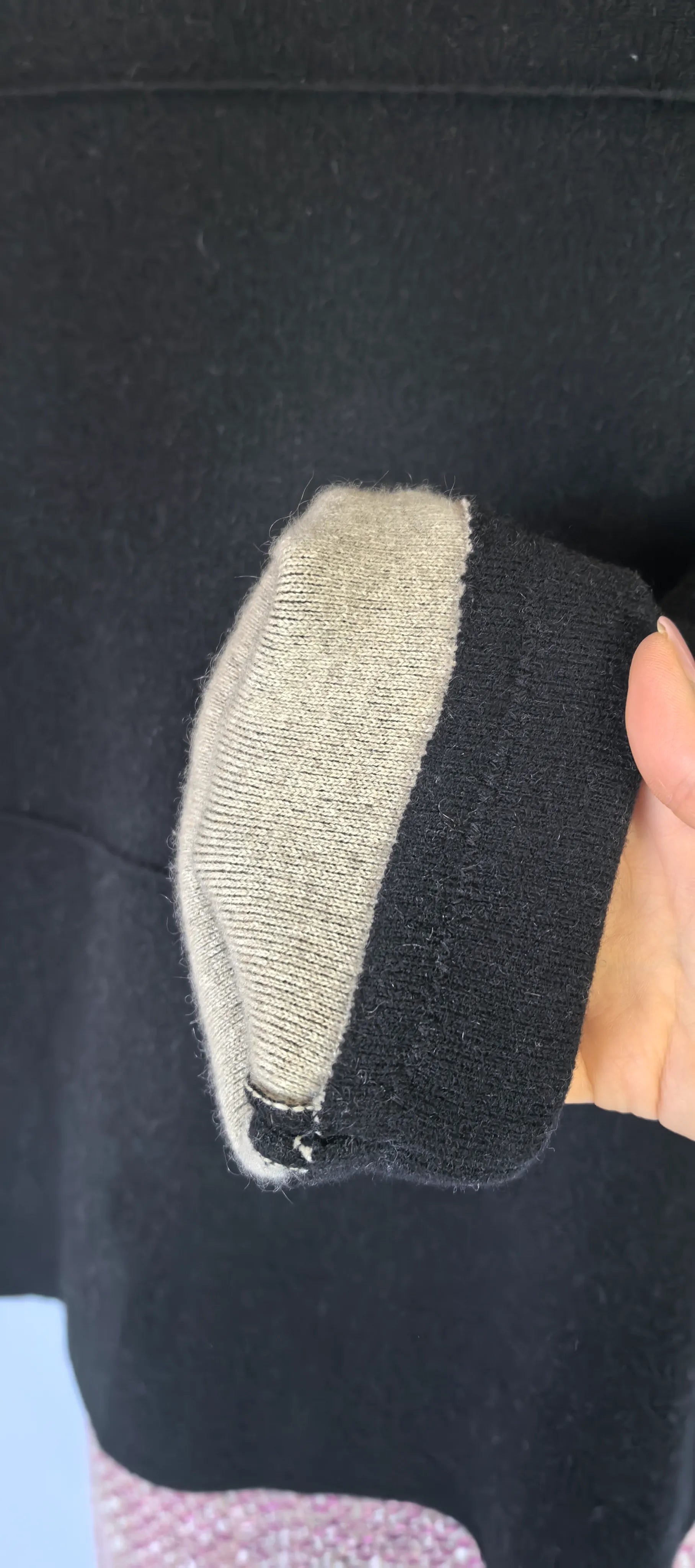 Blazer din casmir si lana