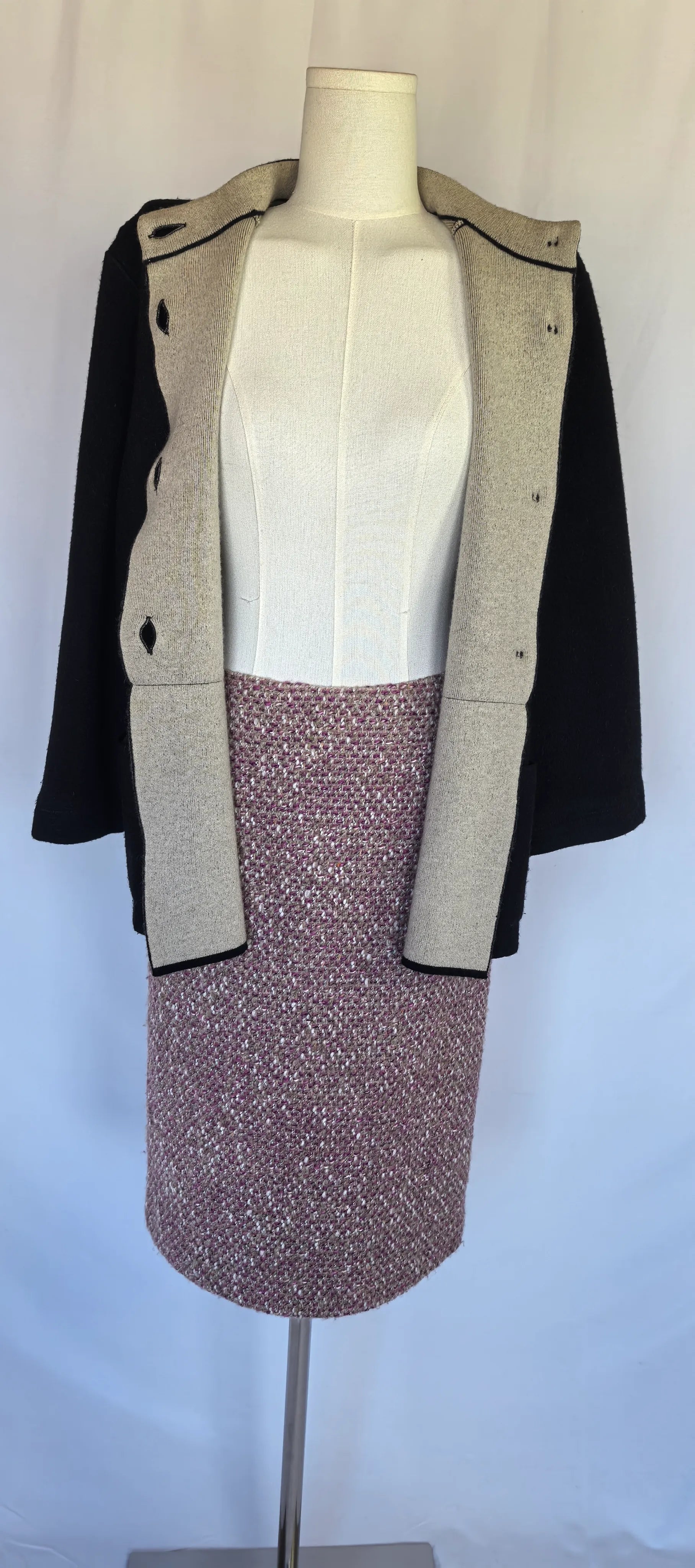 Blazer din casmir si lana