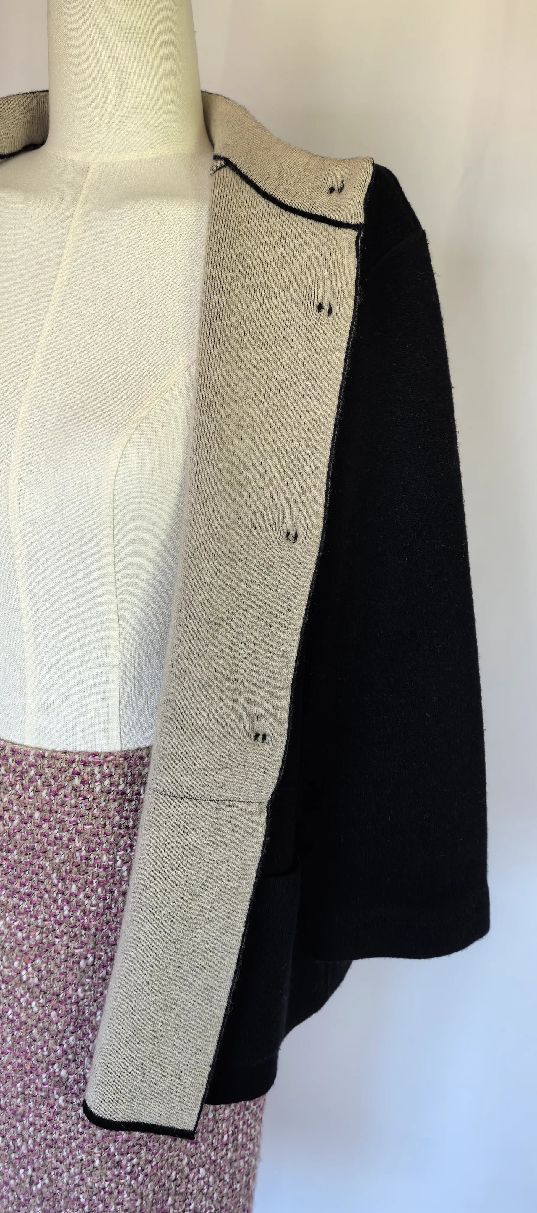 Blazer din casmir si lana