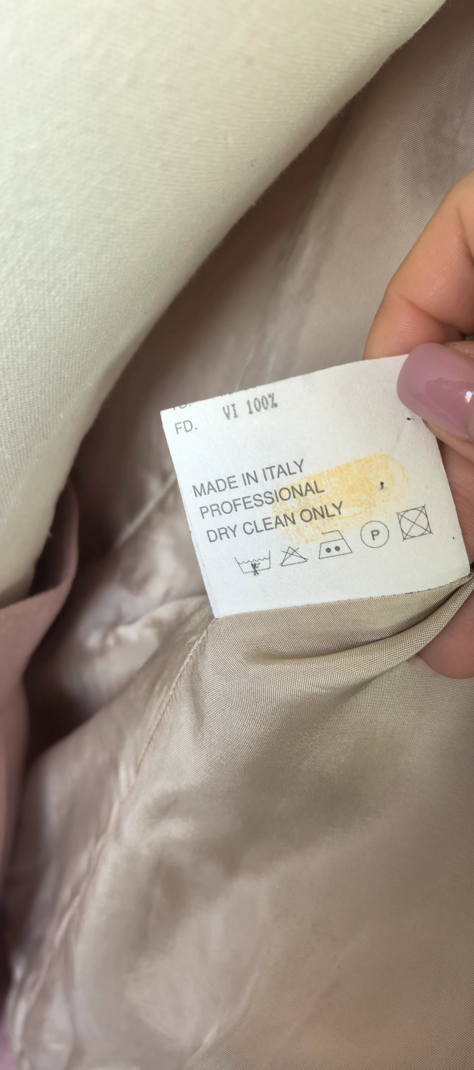 Deux piece din stofa de lana