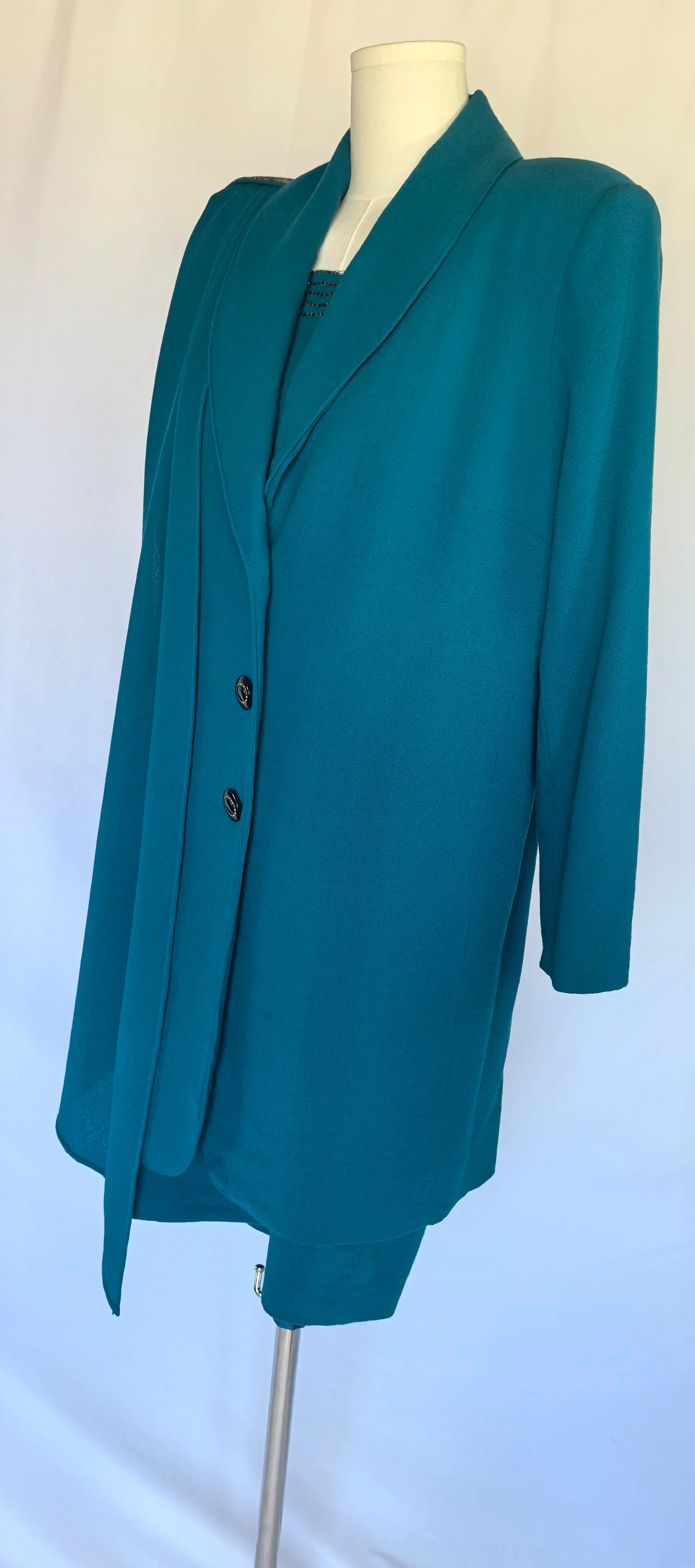 Deux piece din lana crep