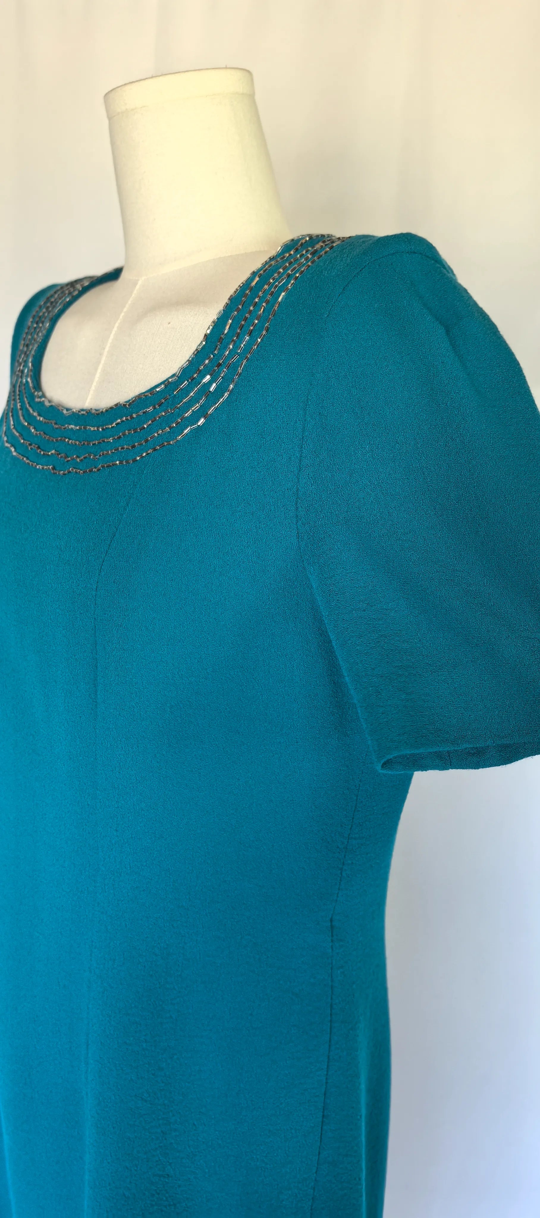 Deux piece din lana crep