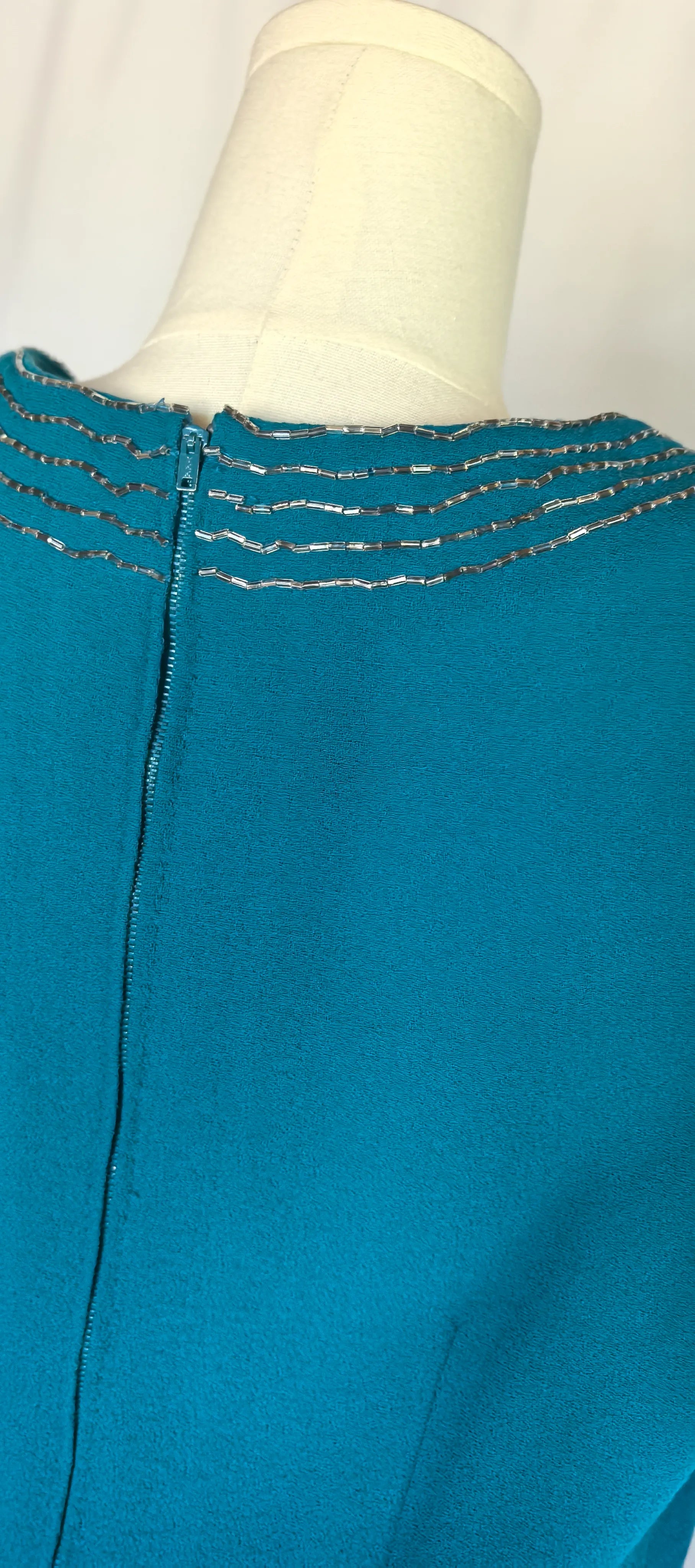 Deux piece din lana crep