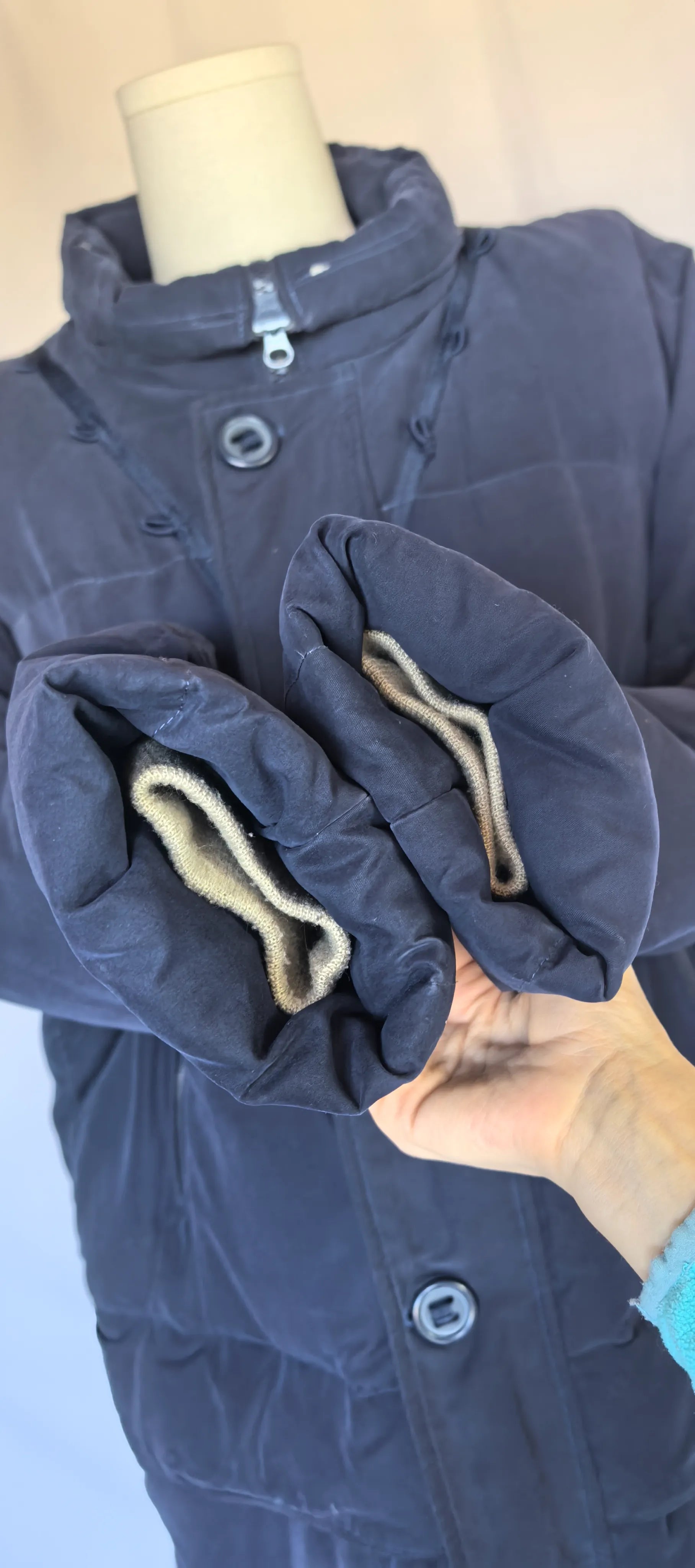 Geaca din puf si pene