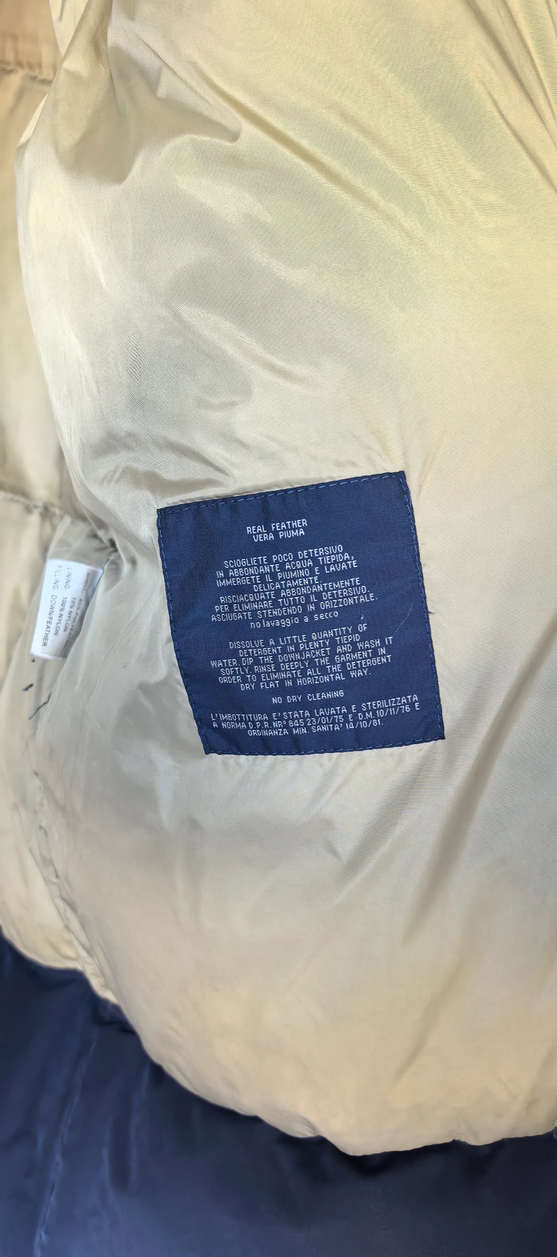 Geaca din puf si pene