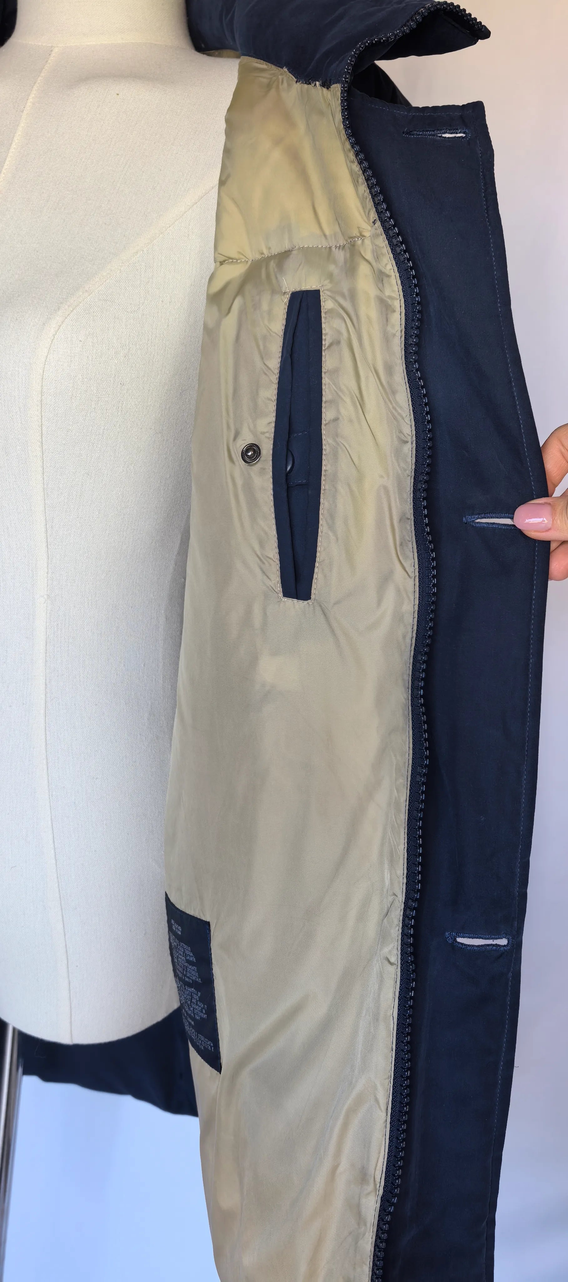 Geaca din puf si pene