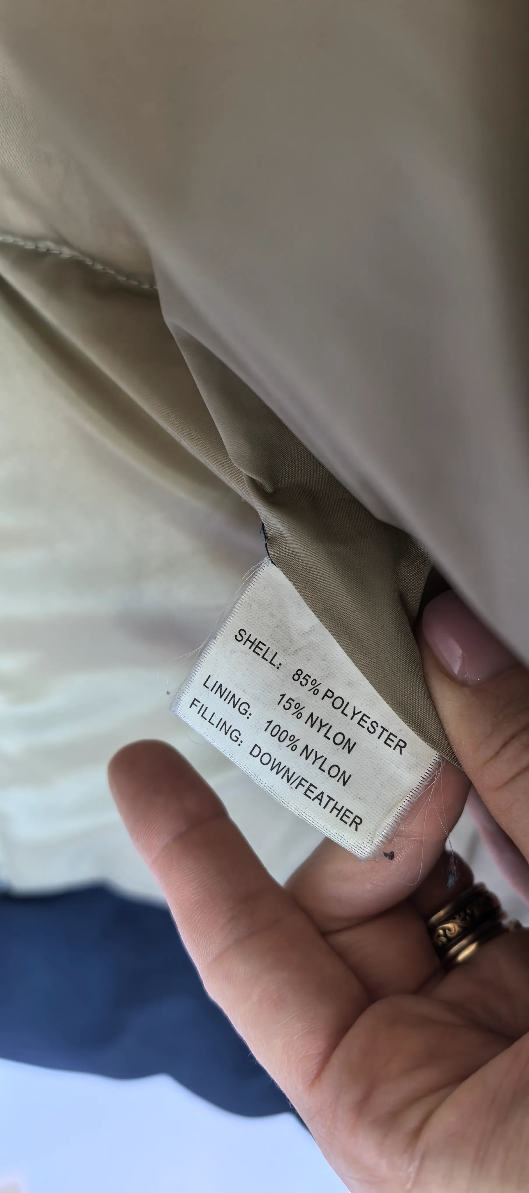 Geaca din puf si pene