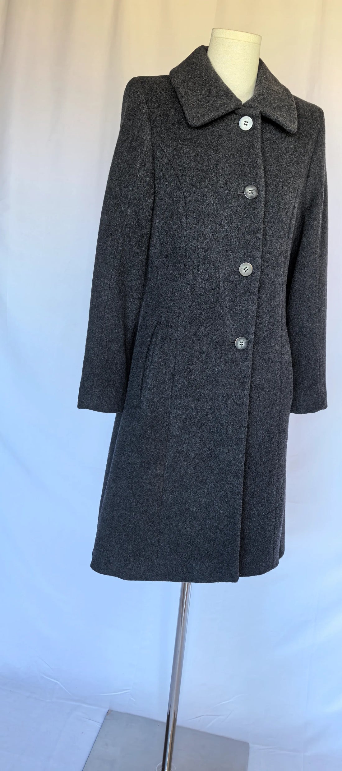 Palton  midi din lana