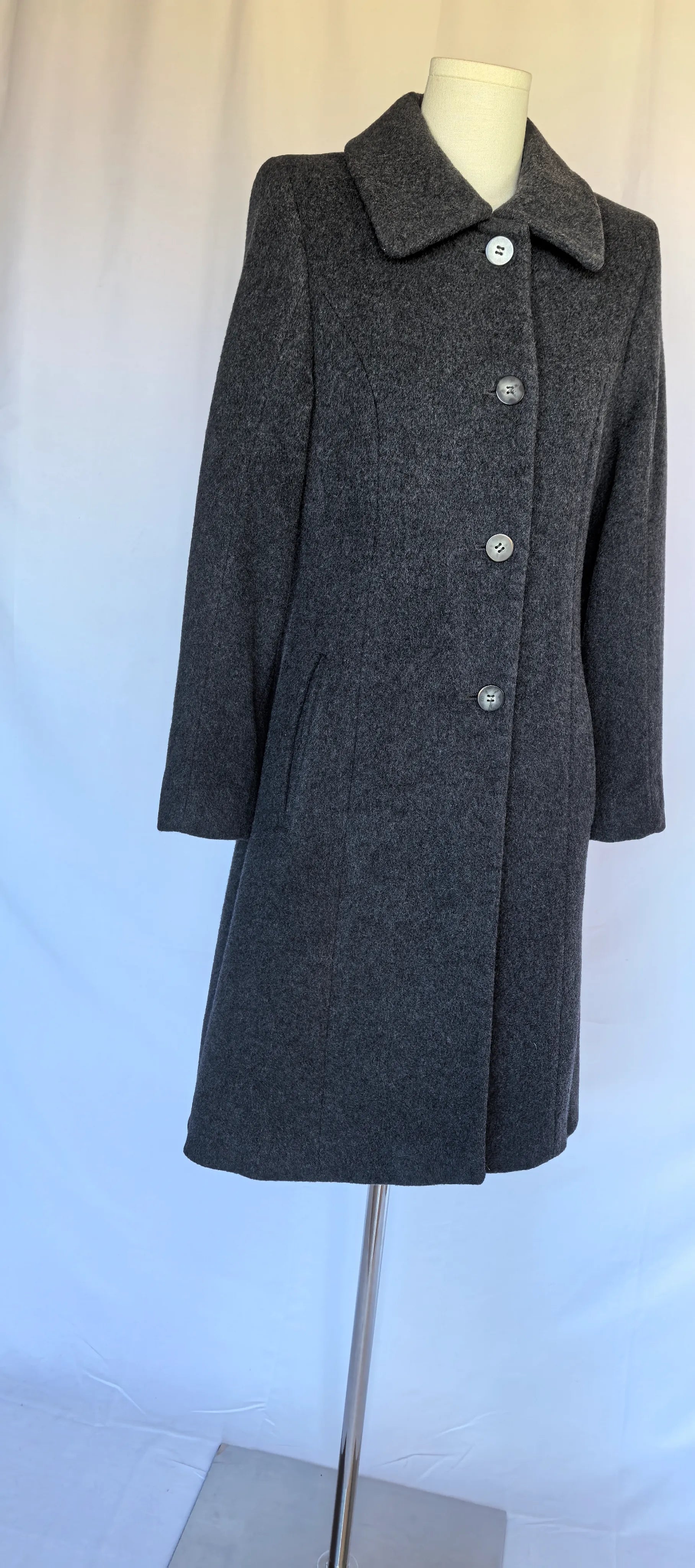 Palton  midi din lana