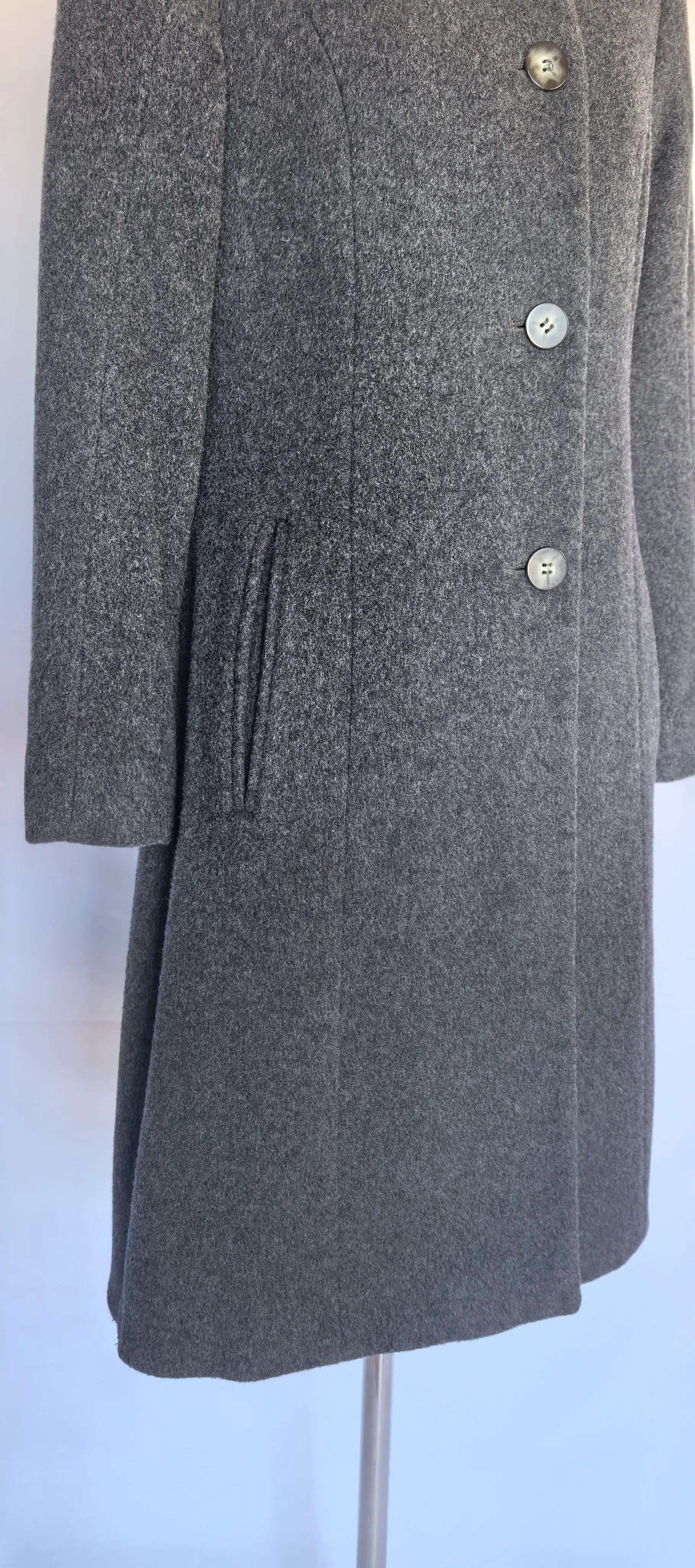 Palton  midi din lana