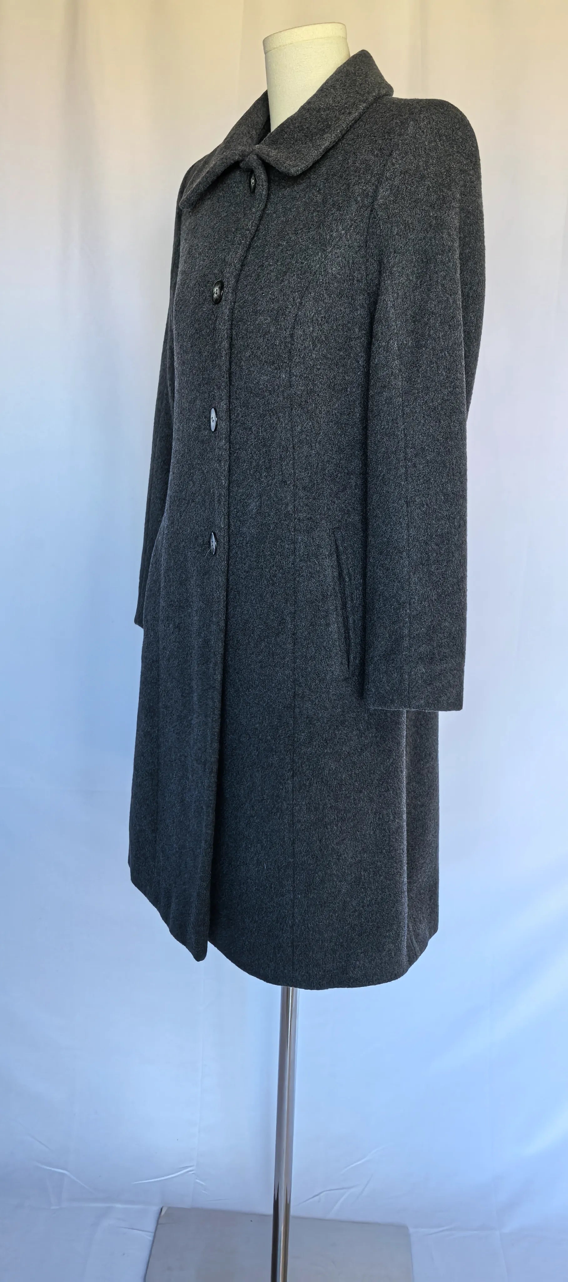 Palton  midi din lana