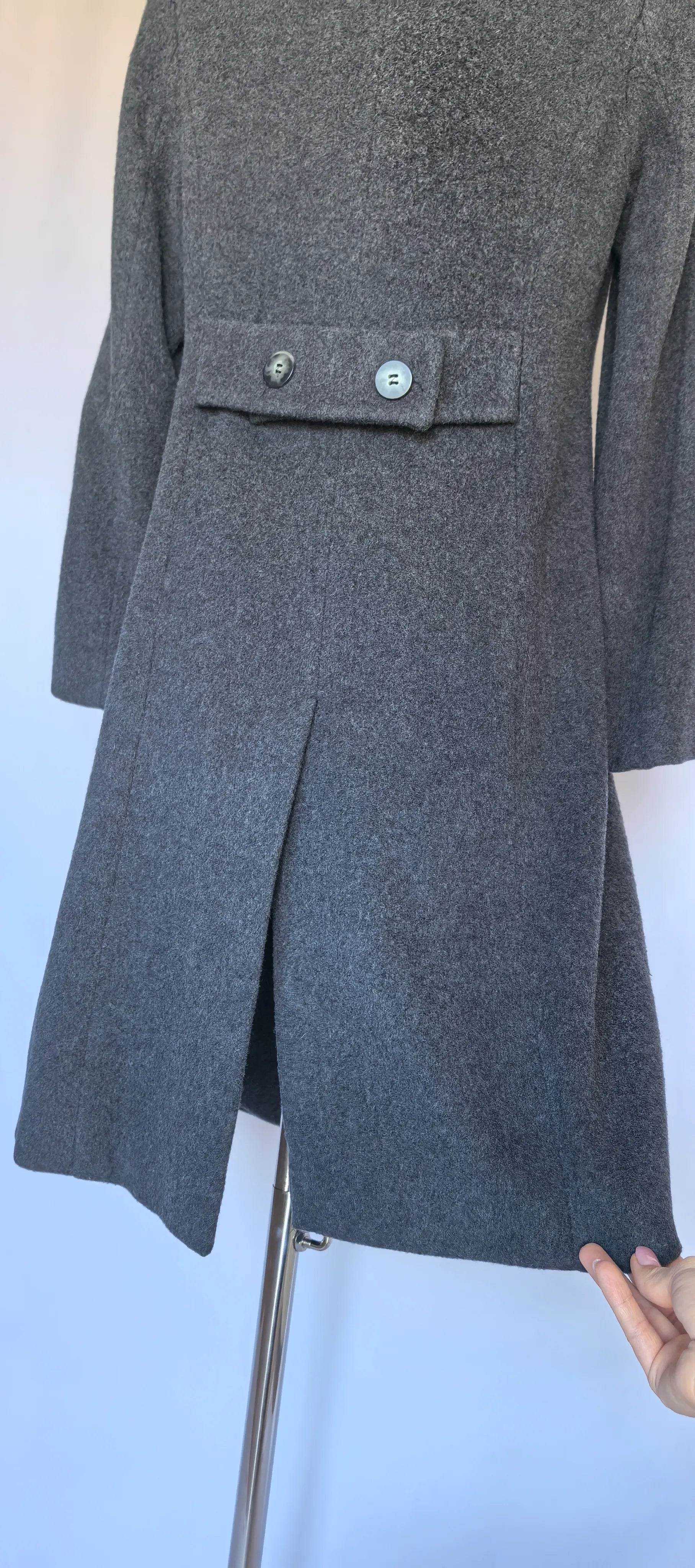 Palton  midi din lana