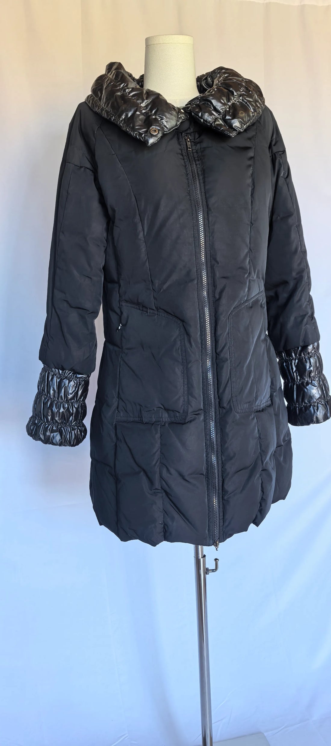 Geaca de puf si pene - Tosca Blu