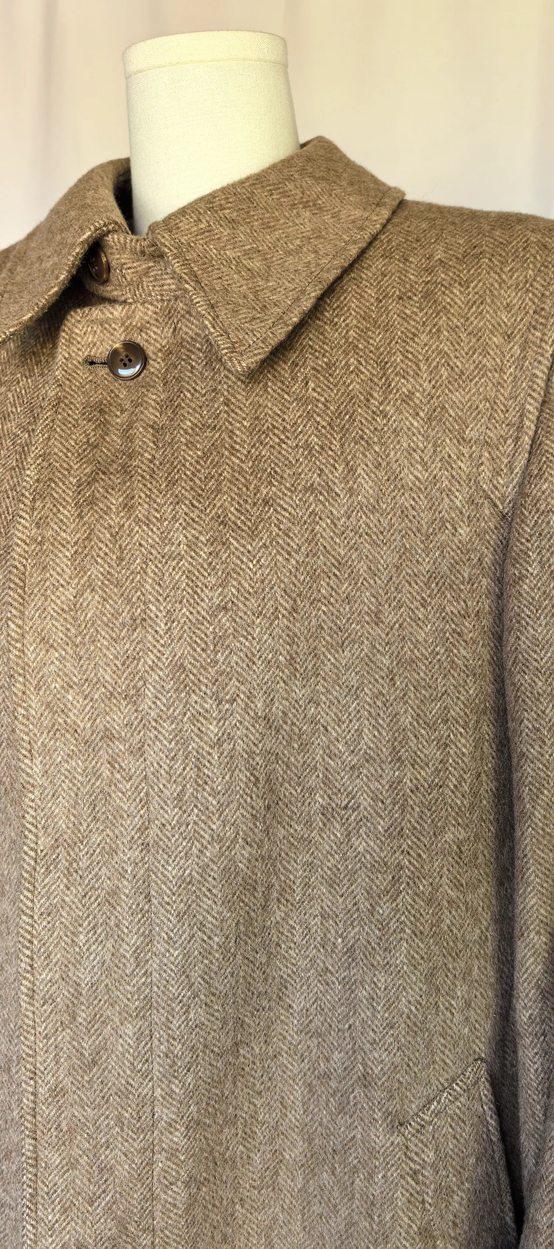 Palton din lana si alpaca