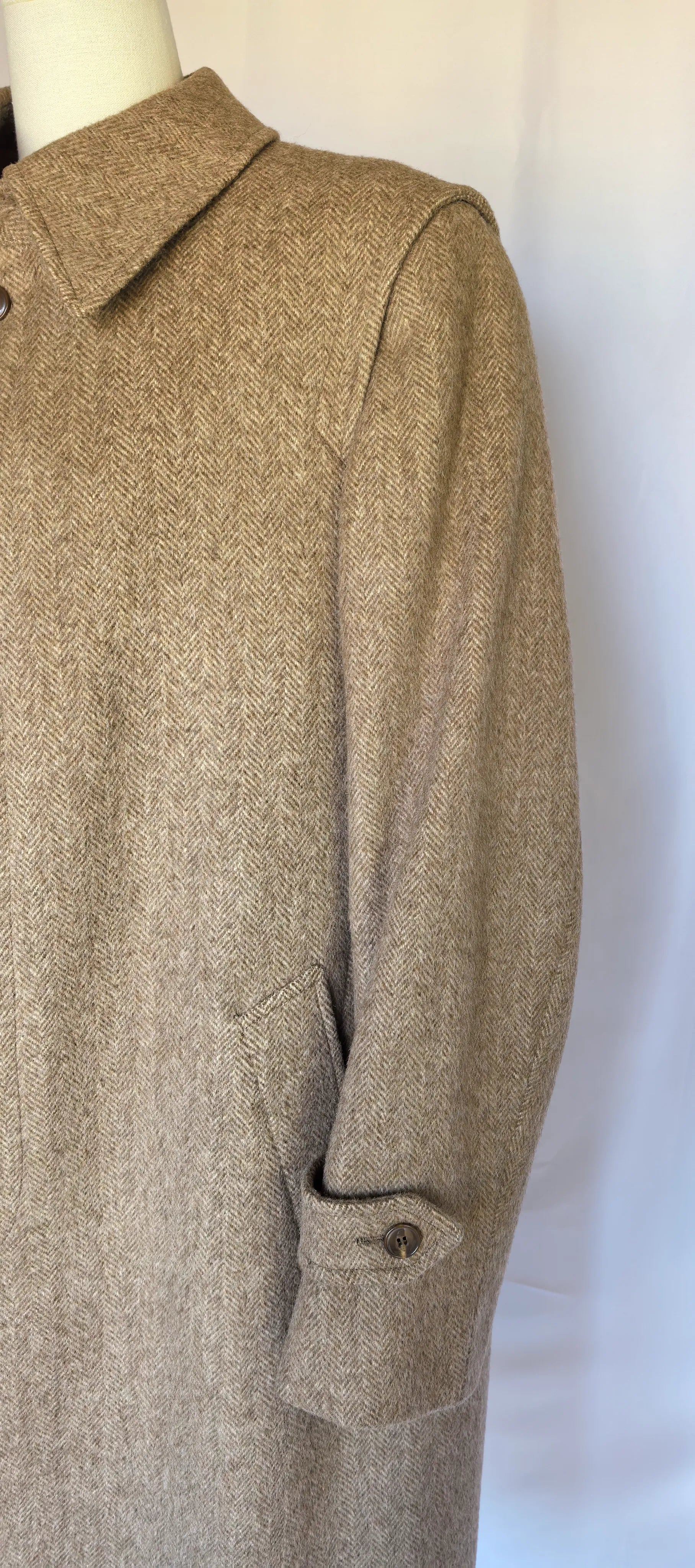 Palton din lana si alpaca