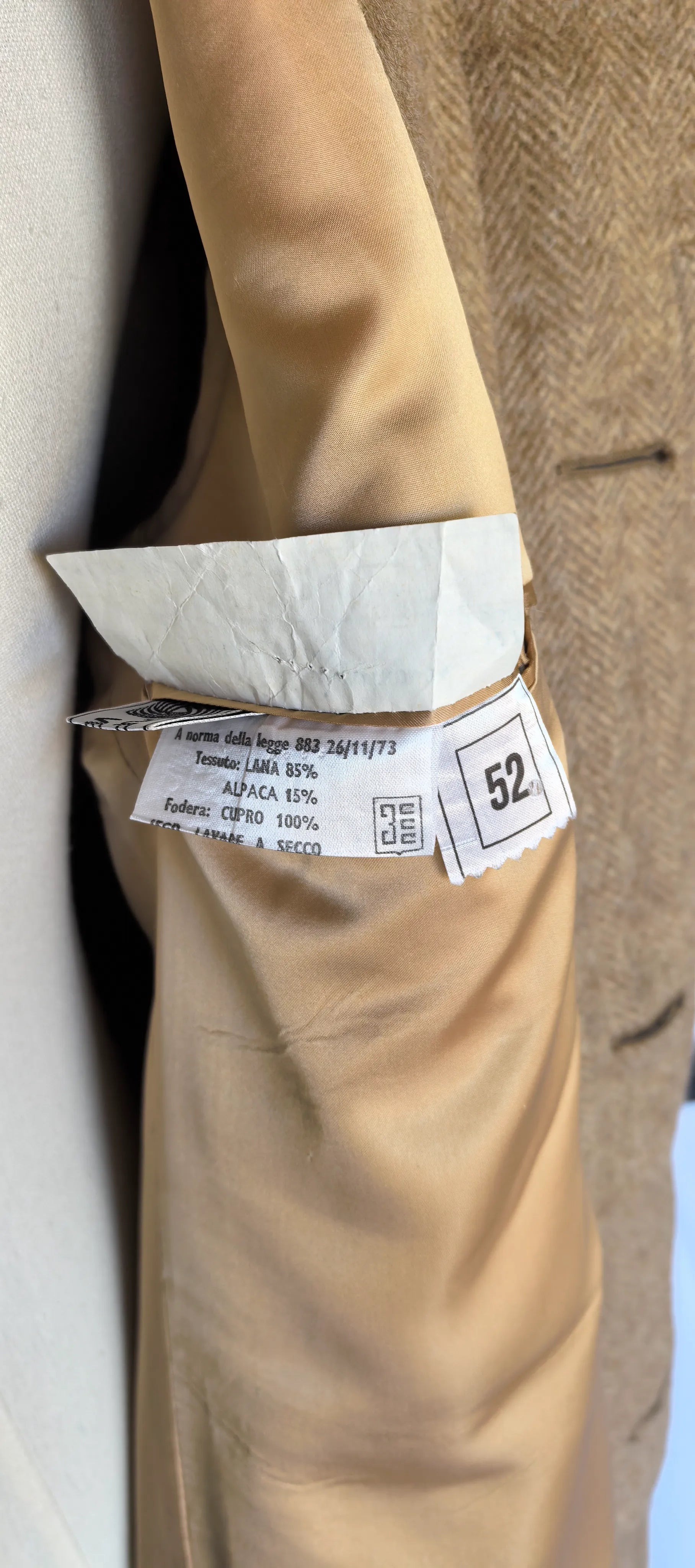 Palton din lana si alpaca