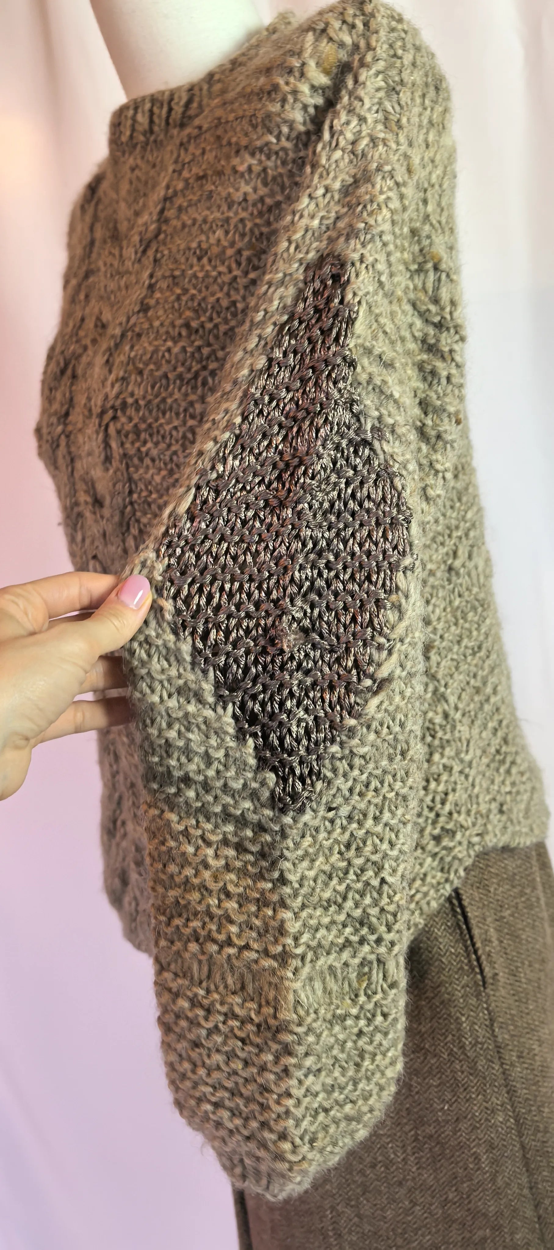 Pulover impletit din lana