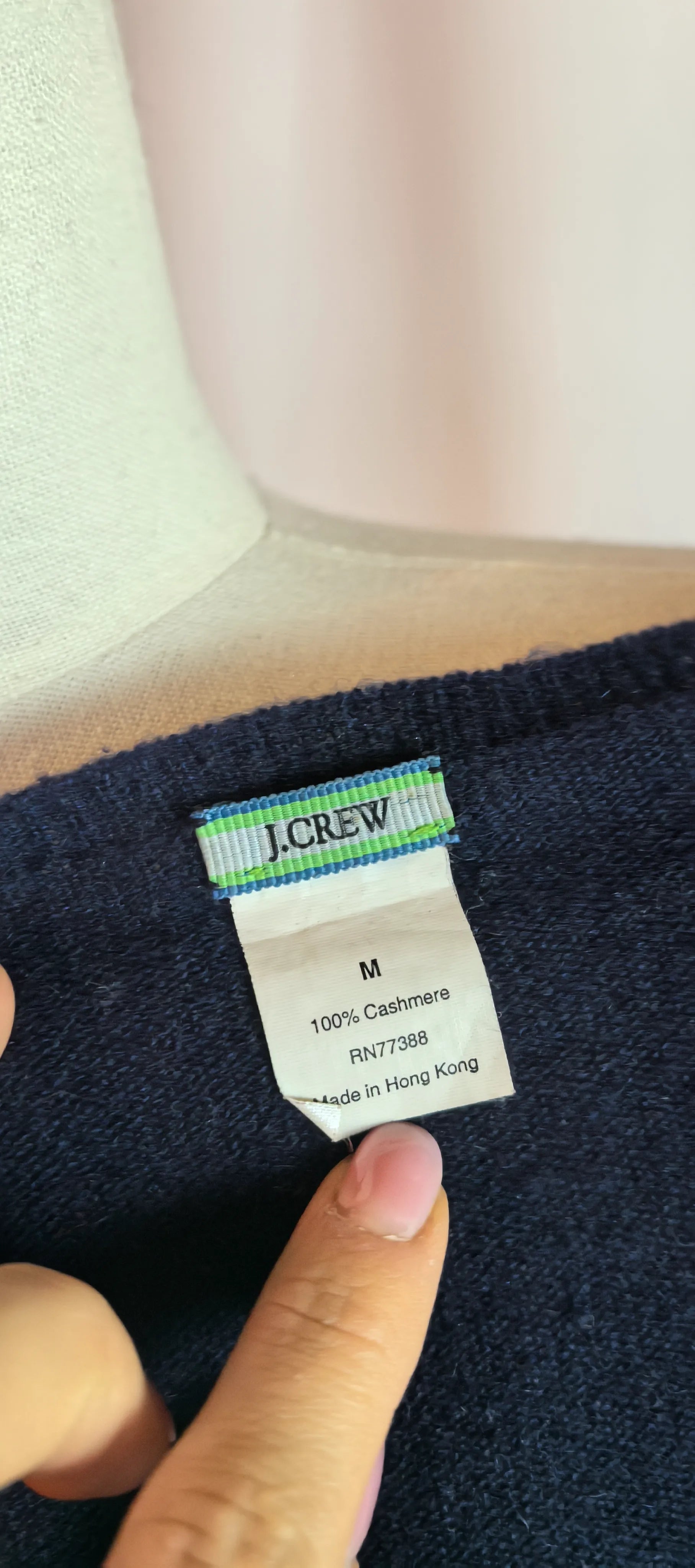 Pulover din casmir - J Crew