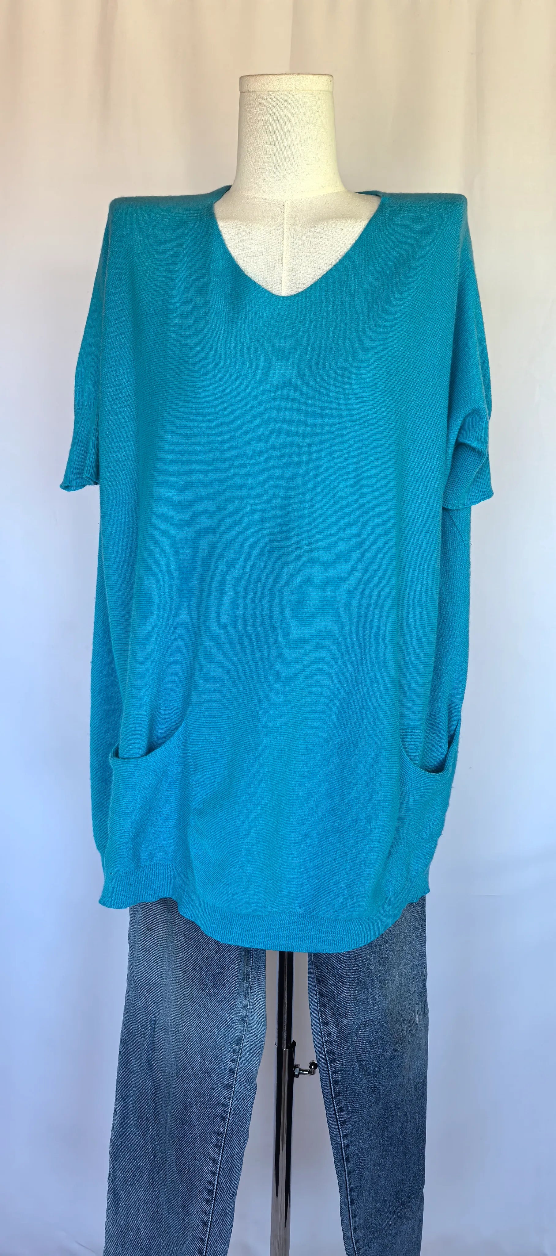 Tricou cu maneca fluture - Fabrica del Cachemire