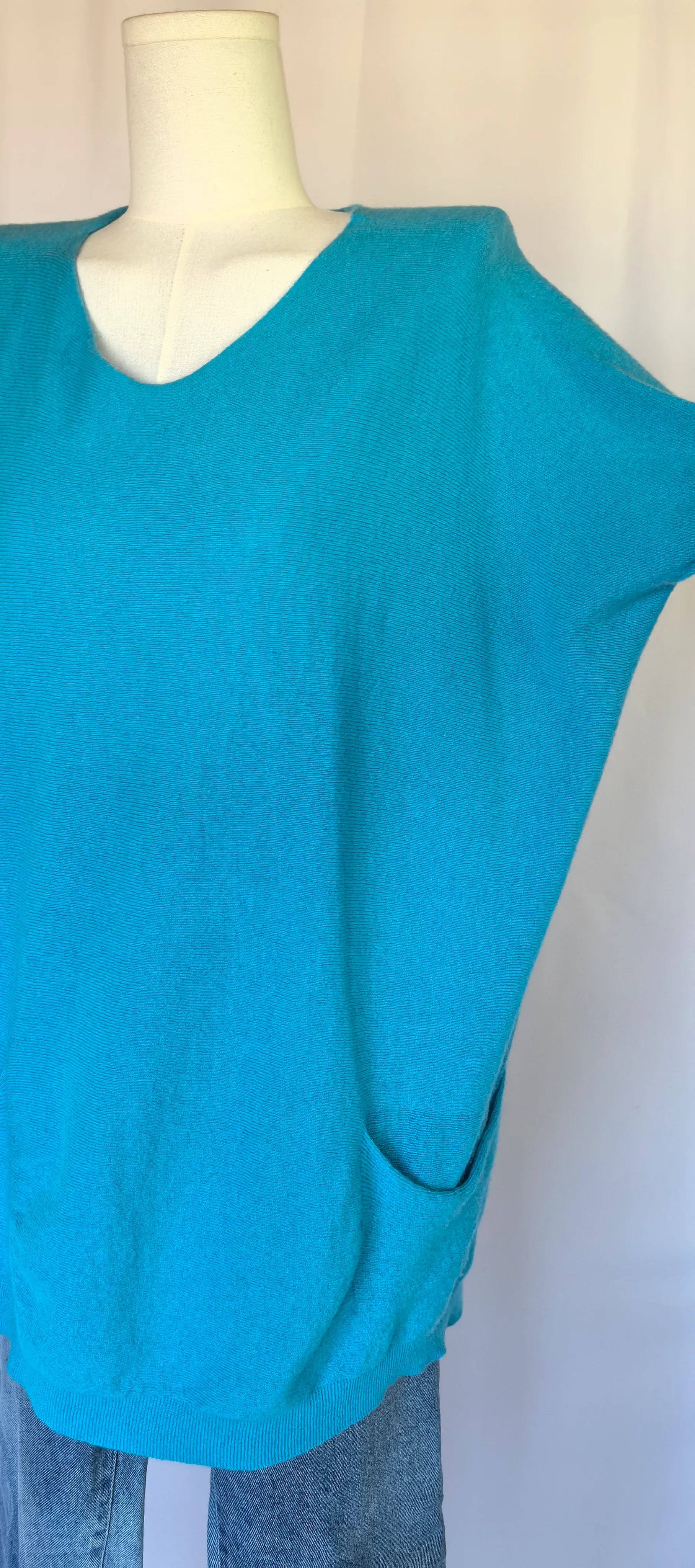 Tricou cu maneca fluture - Fabrica del Cachemire