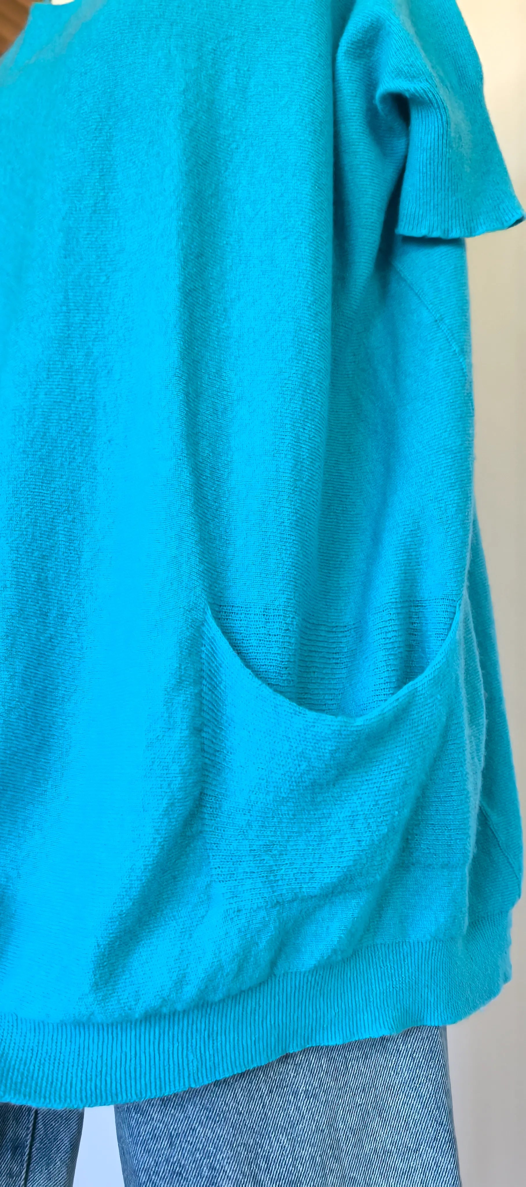 Tricou cu maneca fluture - Fabrica del Cachemire