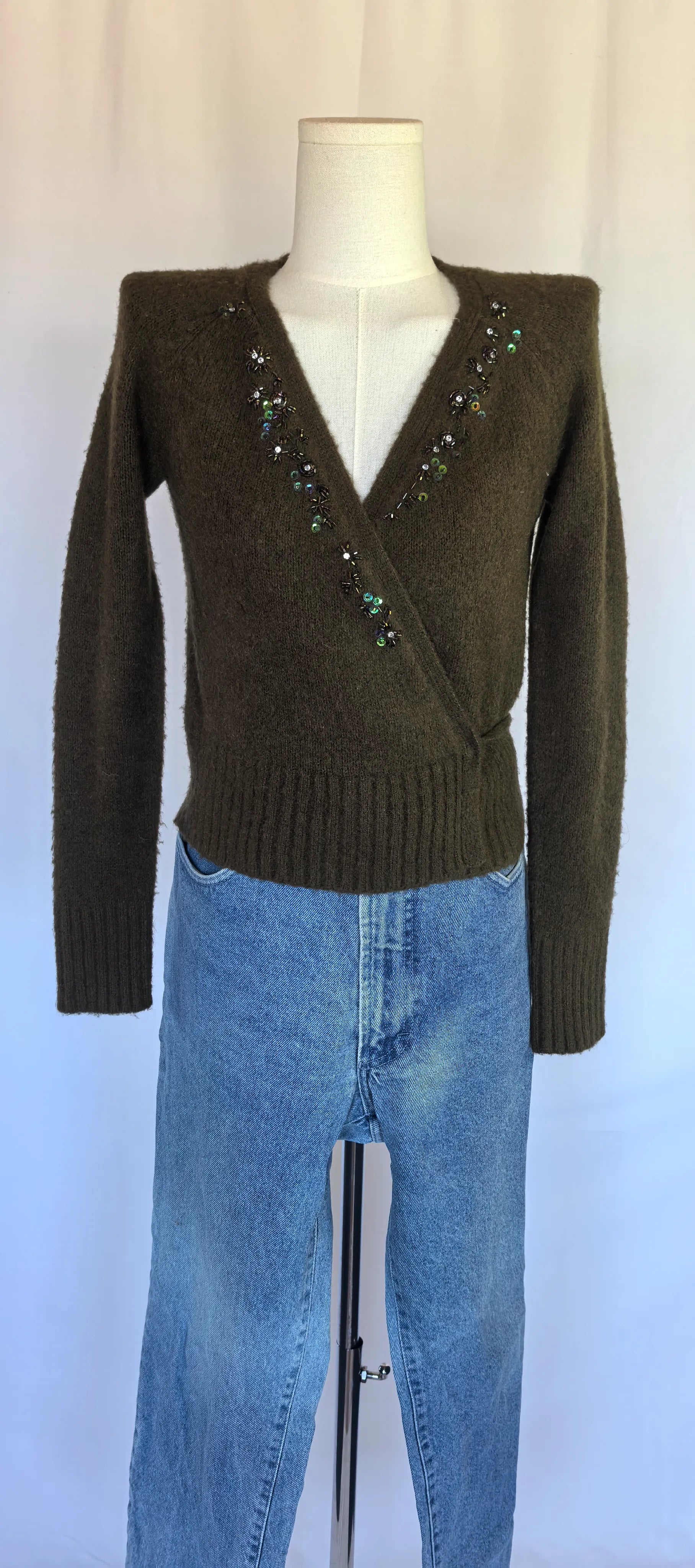 Pulover parte peste parte - Bluoltre - M