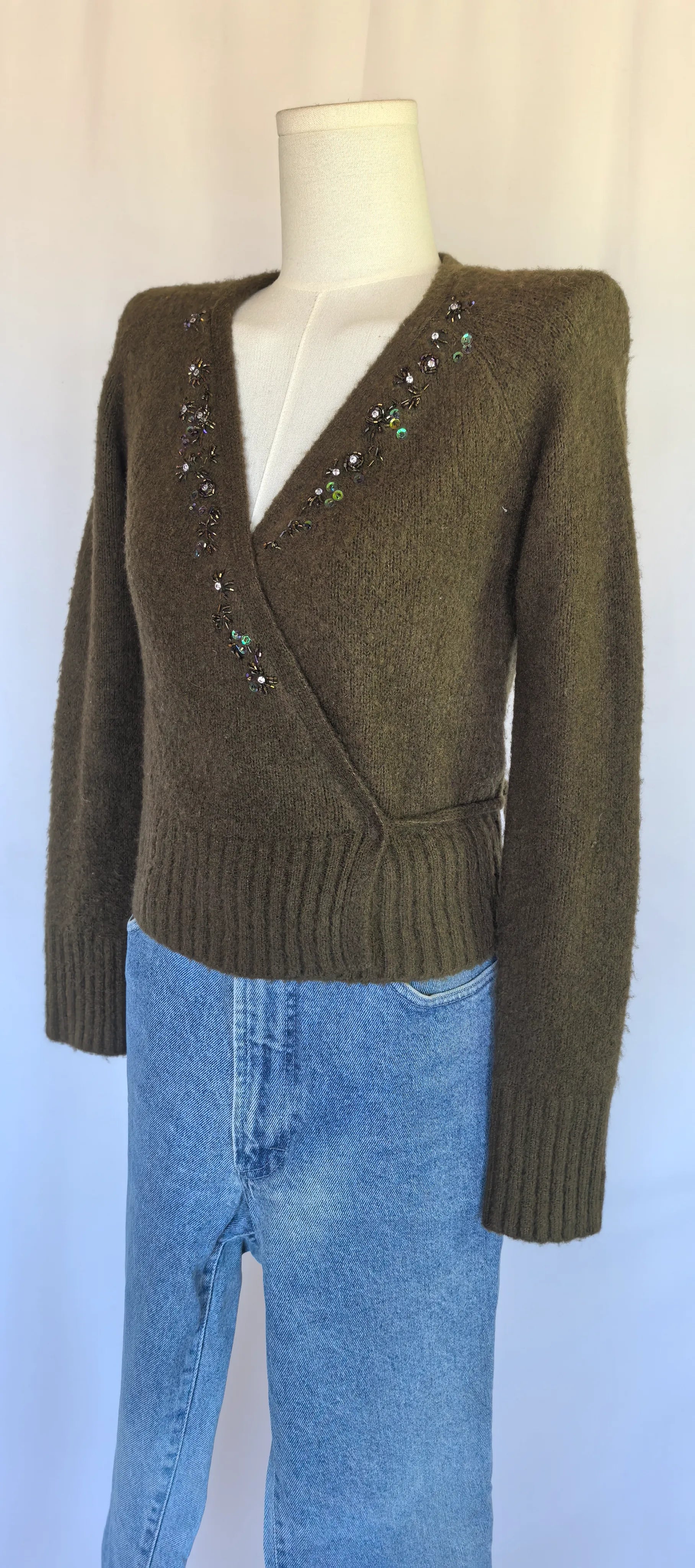 Pulover parte peste parte - Bluoltre - M