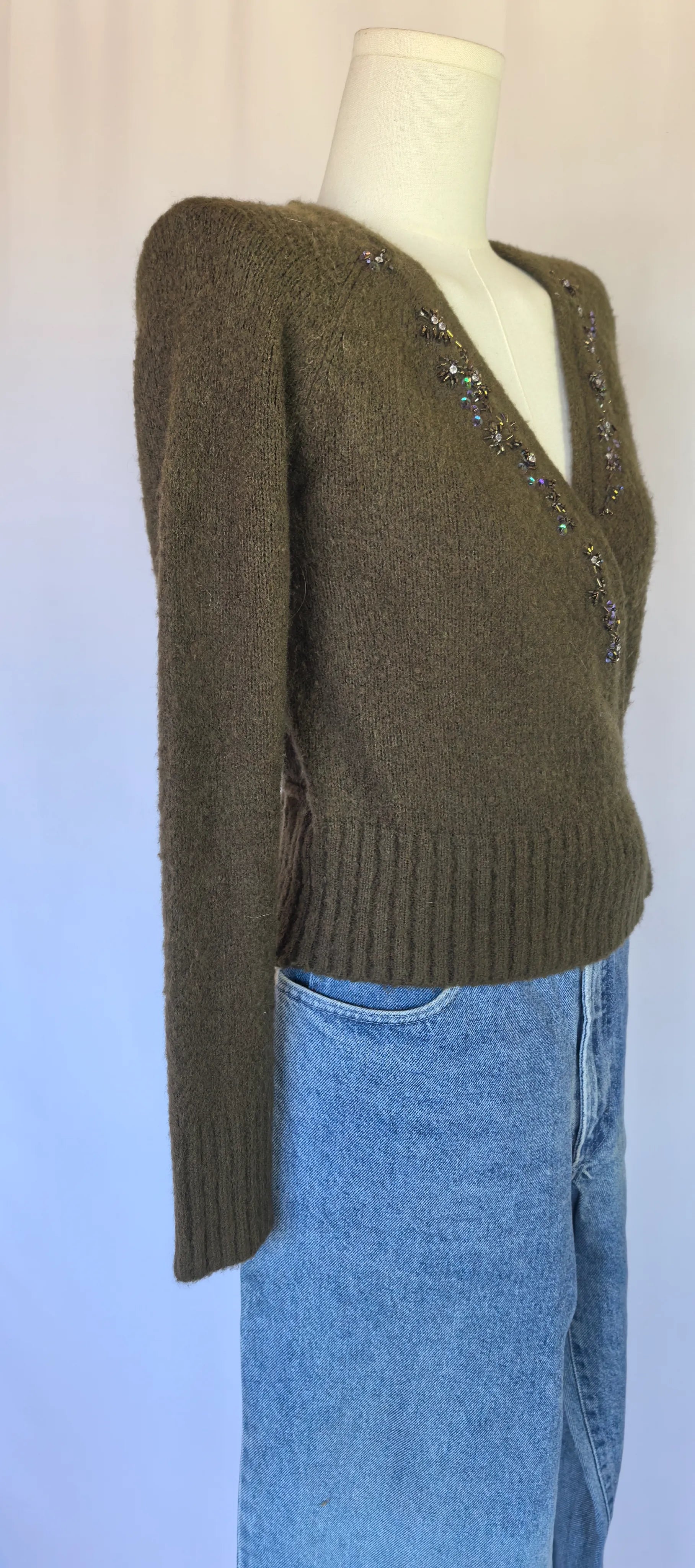 Pulover parte peste parte - Bluoltre - M